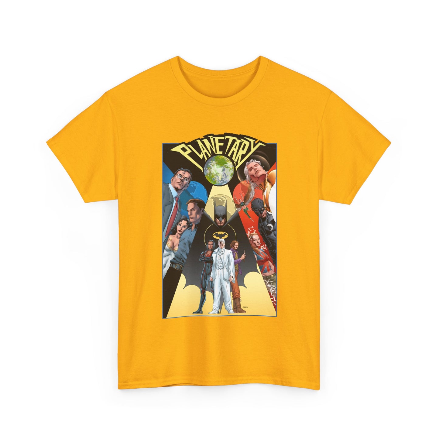 Planetary T-Shirt - The Drummer, Jakita Wagner & Elijah Snow - DC Comics/Wildstorm - Crossing Worlds - John Cassaday Art