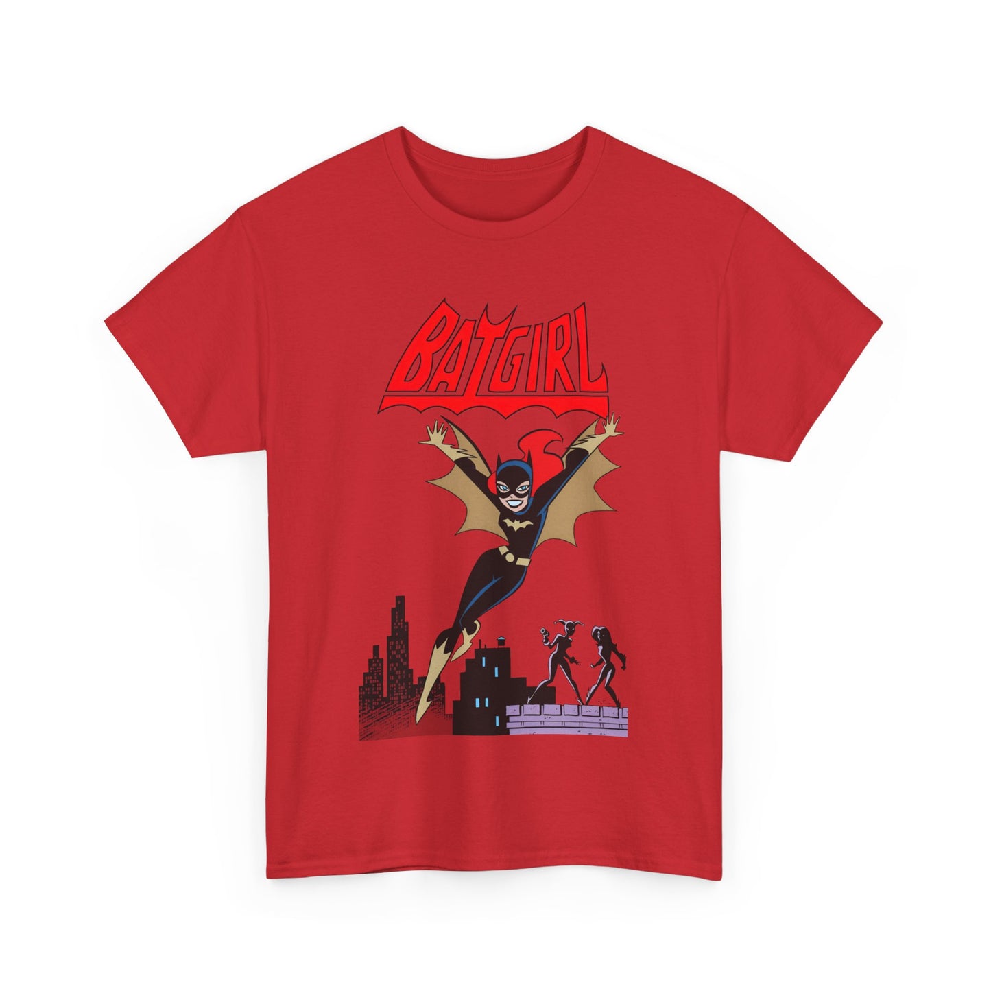 Batgirl T-Shirt - Bruce Timm Art - Batman Animated Series 1990s - Gotham City, Batman, Barbara Gordon - WB Cartoon - DC Comics