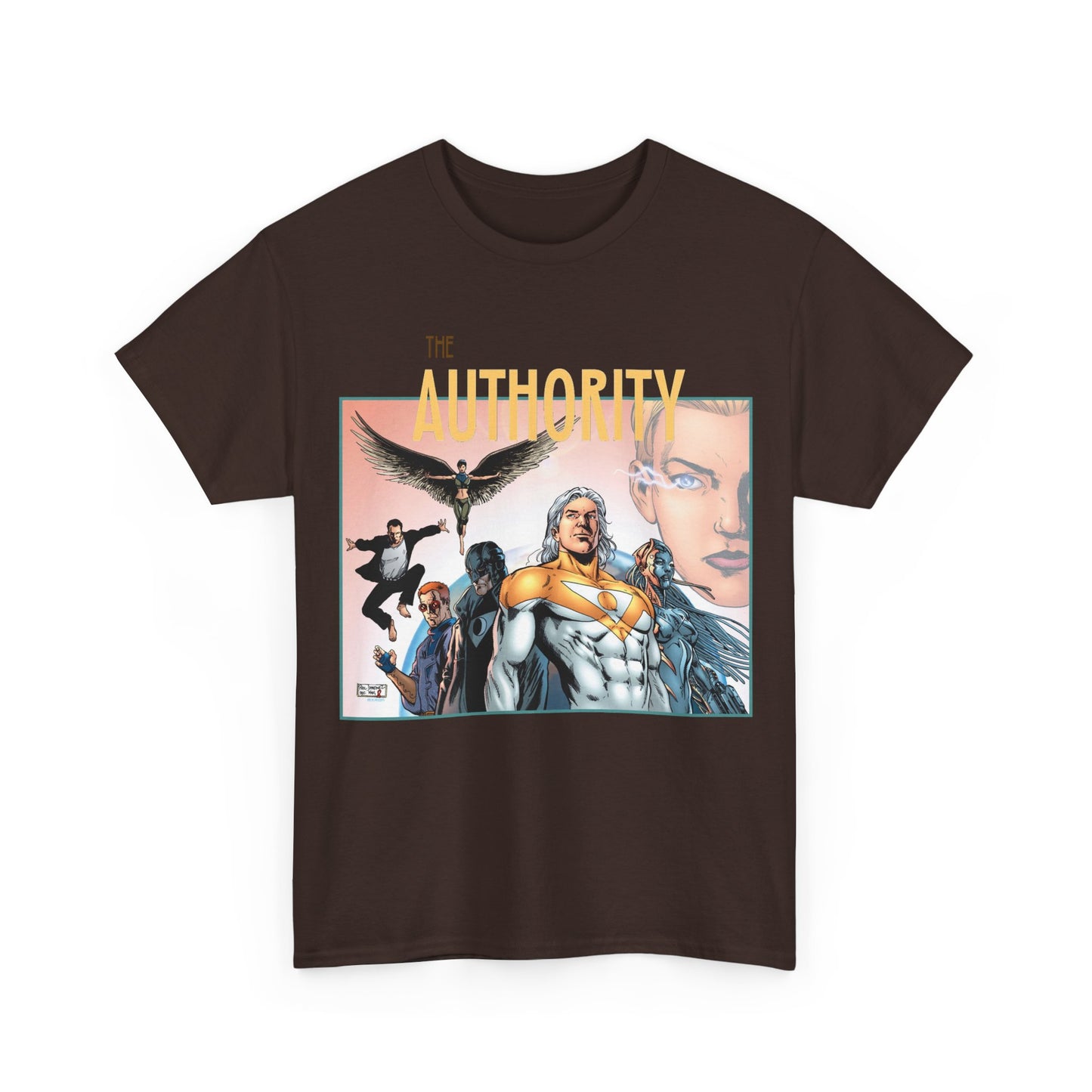 Authority T-Shirt - Wildstorm/DC Comics - Phil Jimenez Art - Apollo, Midnighter, The Engineer, Jack Hawksmoor