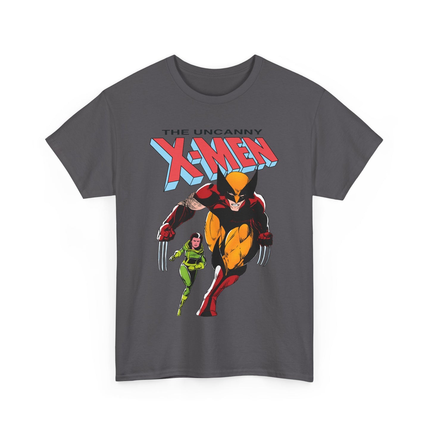 Wolverine & Rogue T-Shirt - Paul Smith Art - X-Member, Mutants - Marvel Comics - Uncanny X-Men #173 Cover - Logan