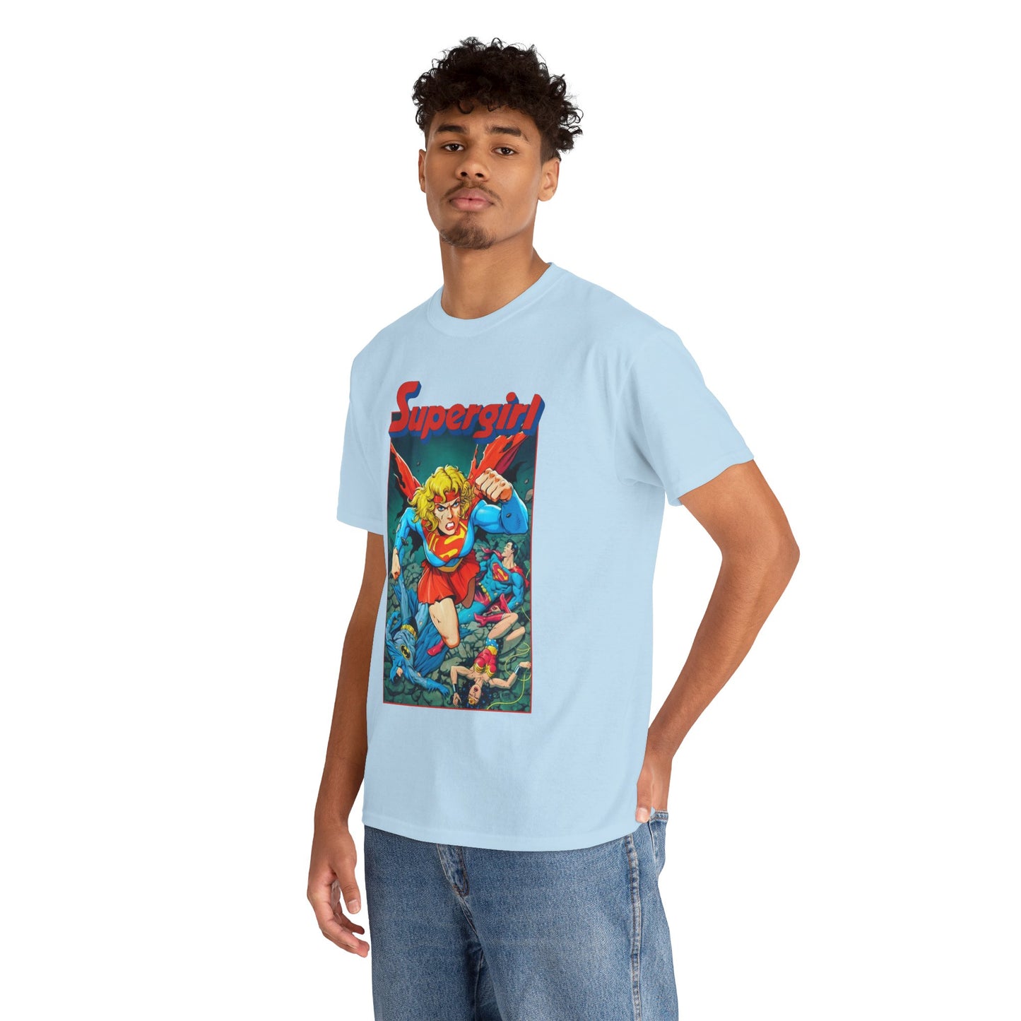 Supergirl T-Shirt - Tom Grummett Art - Crisis on Infinite Earths - Classic DC Comics Series - Death of Supergirl