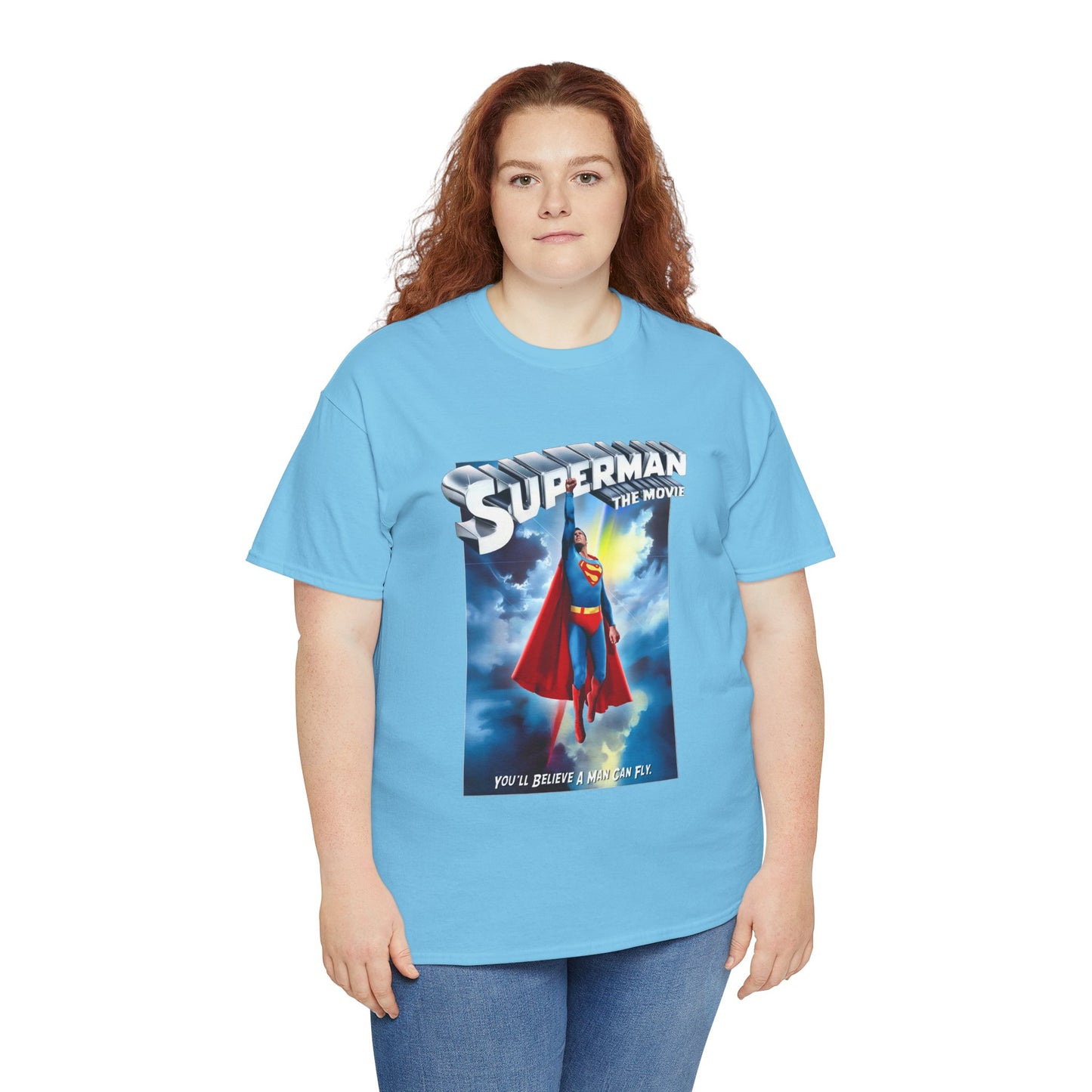 Superman The Movie T-Shirt - DC Comics - Man of Steel - Christopher Reeve 1978