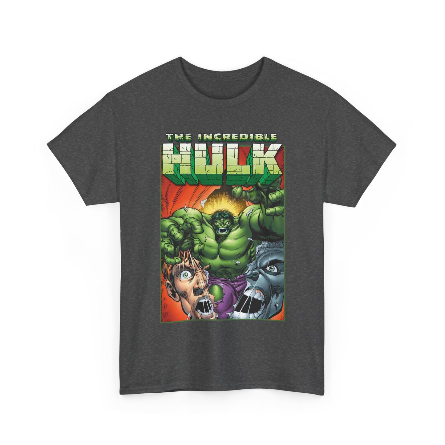 Incredible Hulk T-Shirt - Dale Keown Art - Bruce Banner Psyche - Peter David Story - 1990s Art - Marvel Comics