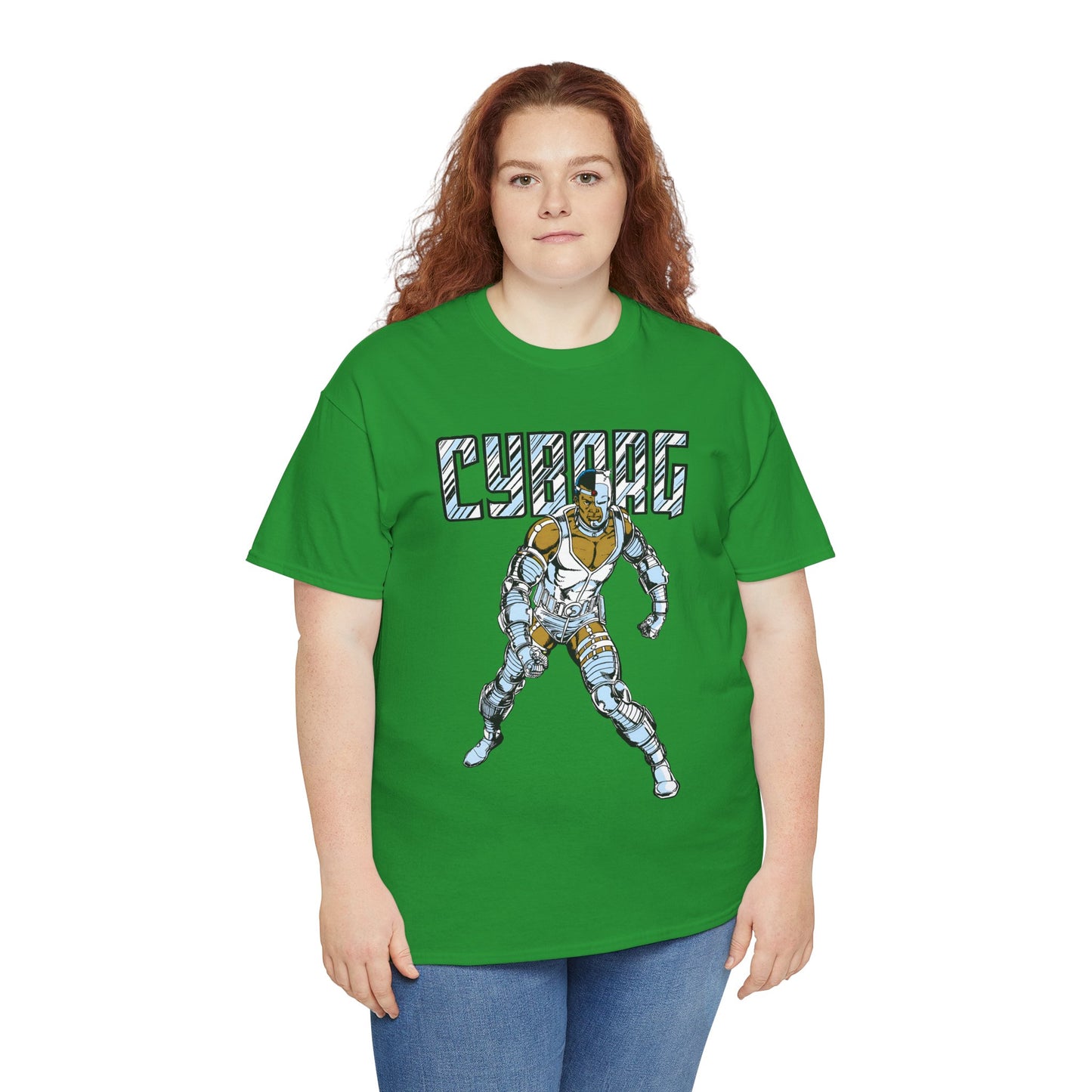 Cyborg T-Shirt - George Perez Art - New Teen Titans, Justice League - Victor Stone - DC Comics