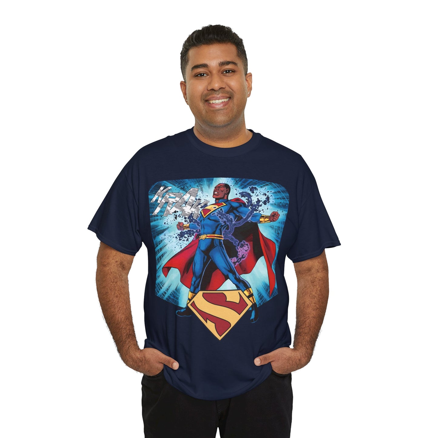Superman Earth 23 T-Shirt - DC Comics - Calvin Ellis, Vathlo - Justice Incarnate - President