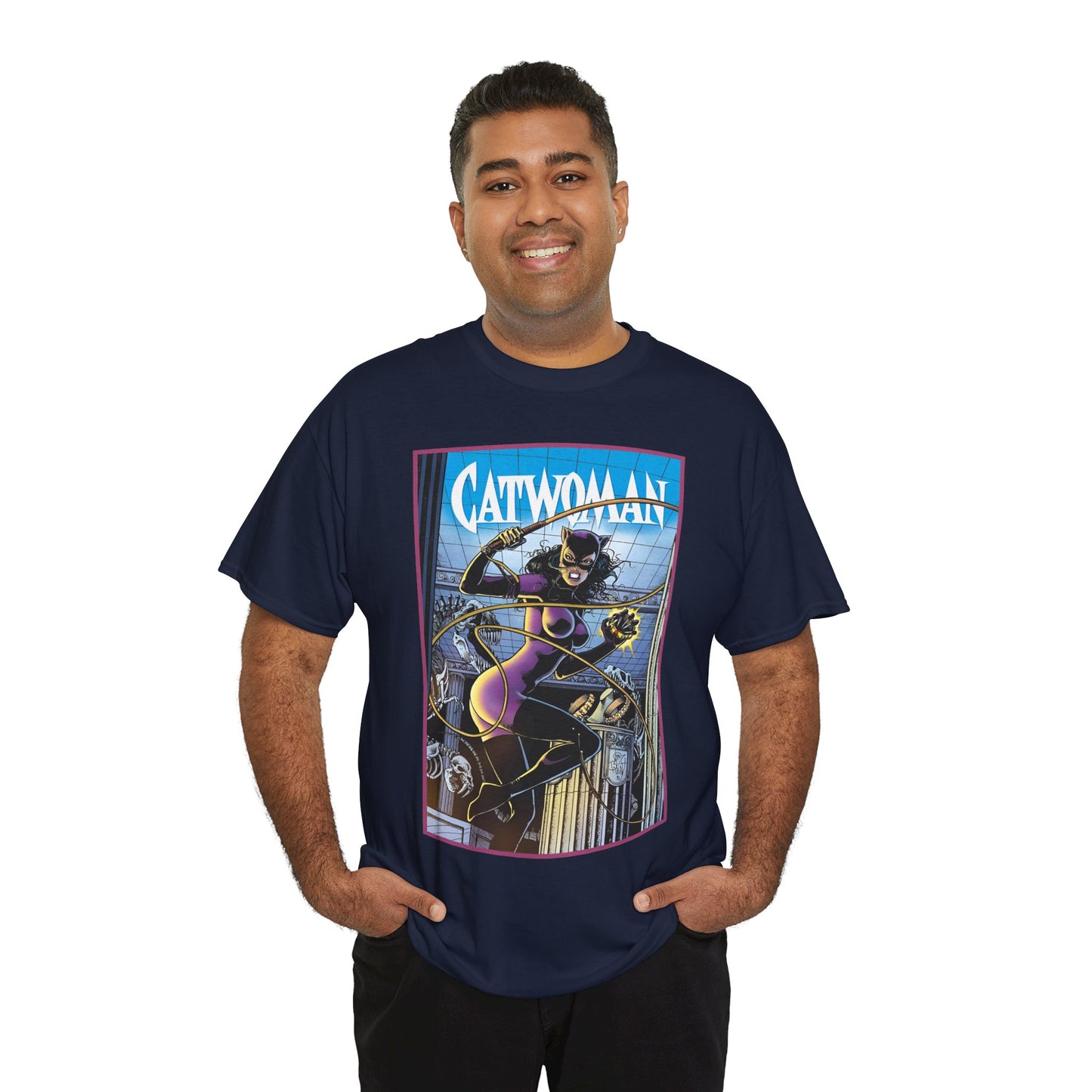 Catwoman T-Shirt - Jim Balent 1990s Art - Selina Kyle - Batman Character, Ally - Gotham City - DC Comics