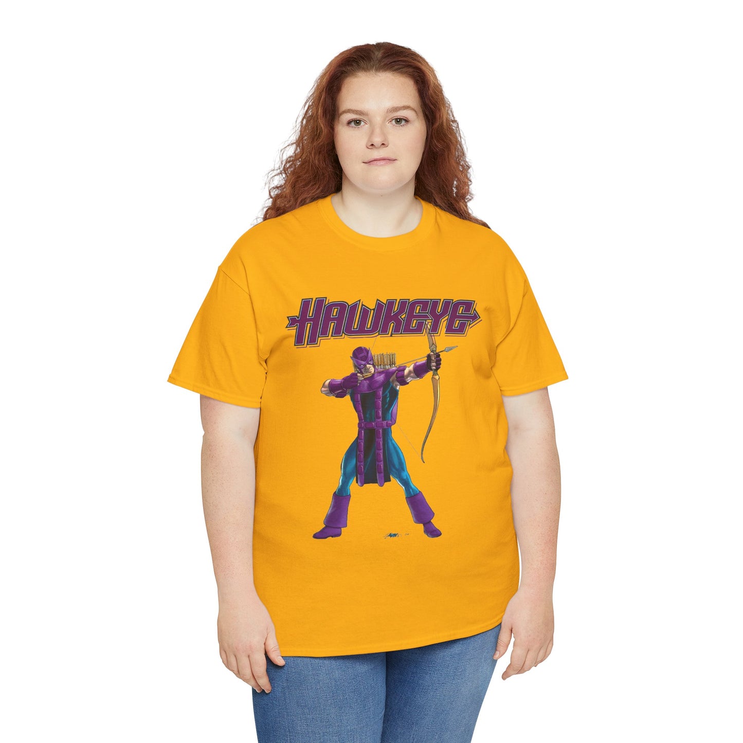 Hawkeye T-Shirt - George Perez Art - Avengers Member/Leader - Clint Barton - Popular Marvel Comics Character