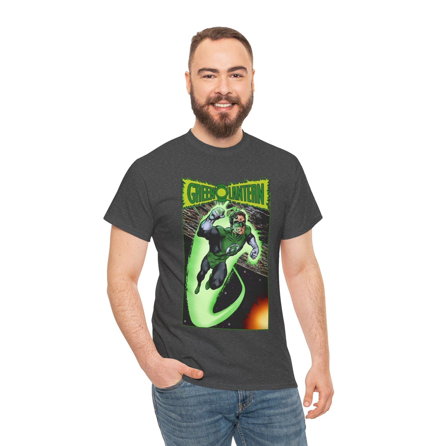 Green Lantern T-Shirt - John Byrne Art - Hal Jordan - Guardians of Oa - DC Comics - Sector 2814