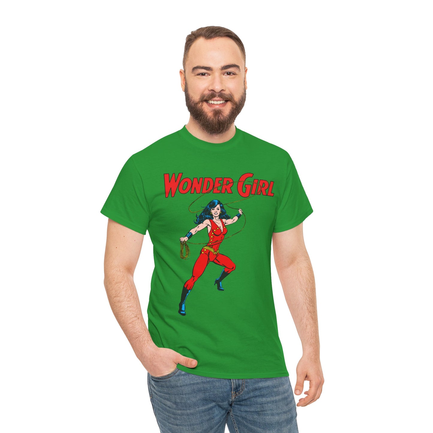 Wonder Girl T-Shirt - George Perez Art - New Teen Titans Member/Leader - Donna Troy, Sister of Wonder Woman - Troia - DC Comics