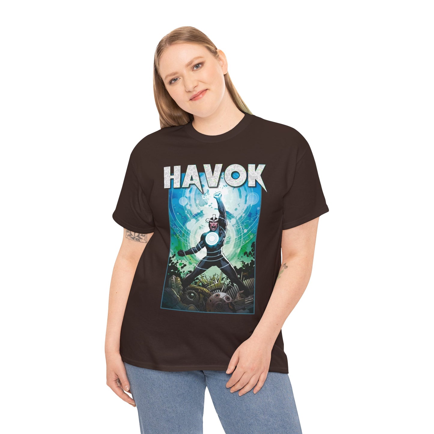 Havok T-Shirt - Greg Land Art - Alex Summers - X-Men, X-Factor Member & Leader - Mutant Hero - Brother to Scott Summers, Cyclops - Marvel Comics