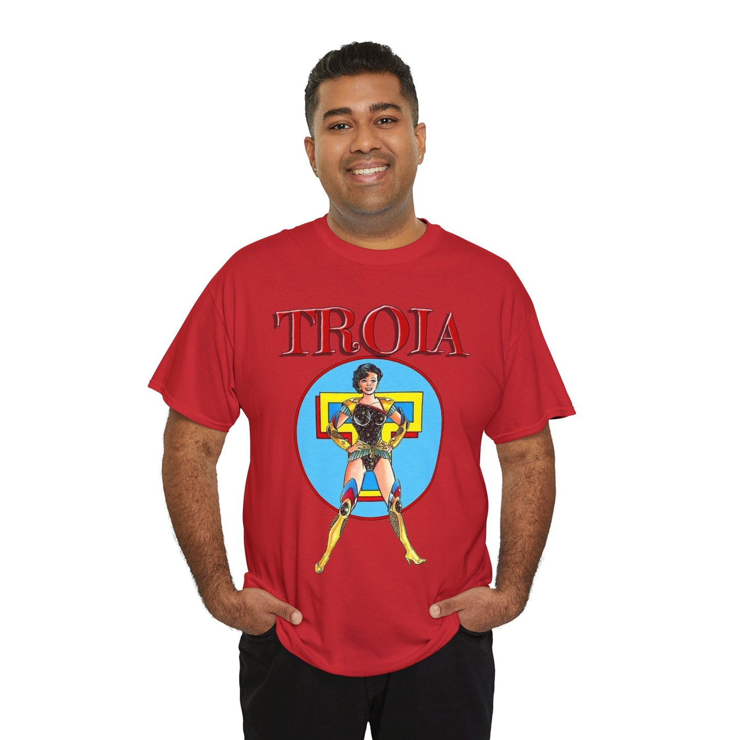 Troia T-Shirt - George Perez Art - New Teen Titans - Donna Troy - Wonder Girl - Greek God Connection - DC Comics