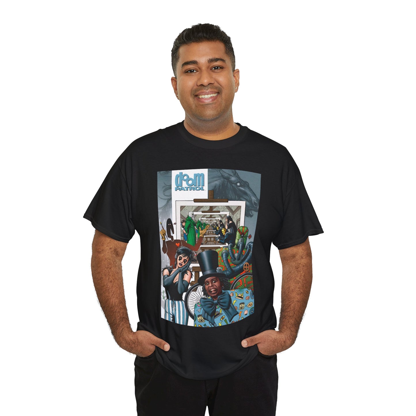 Doom Patrol T-Shirt - Brian Bolland Art - Grant Morrison Story - DC Comics/Vertigo Comics