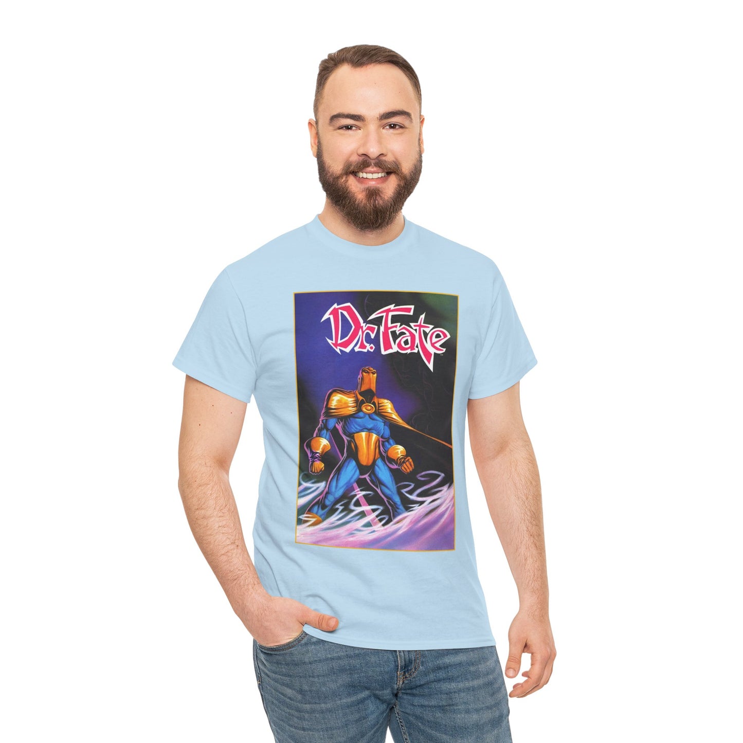 Dr Fate T-Shirt - Shawn McManus Art - Kent Nelson, Nabu - JSA, JLI Member - Lords of Order - DC Comics