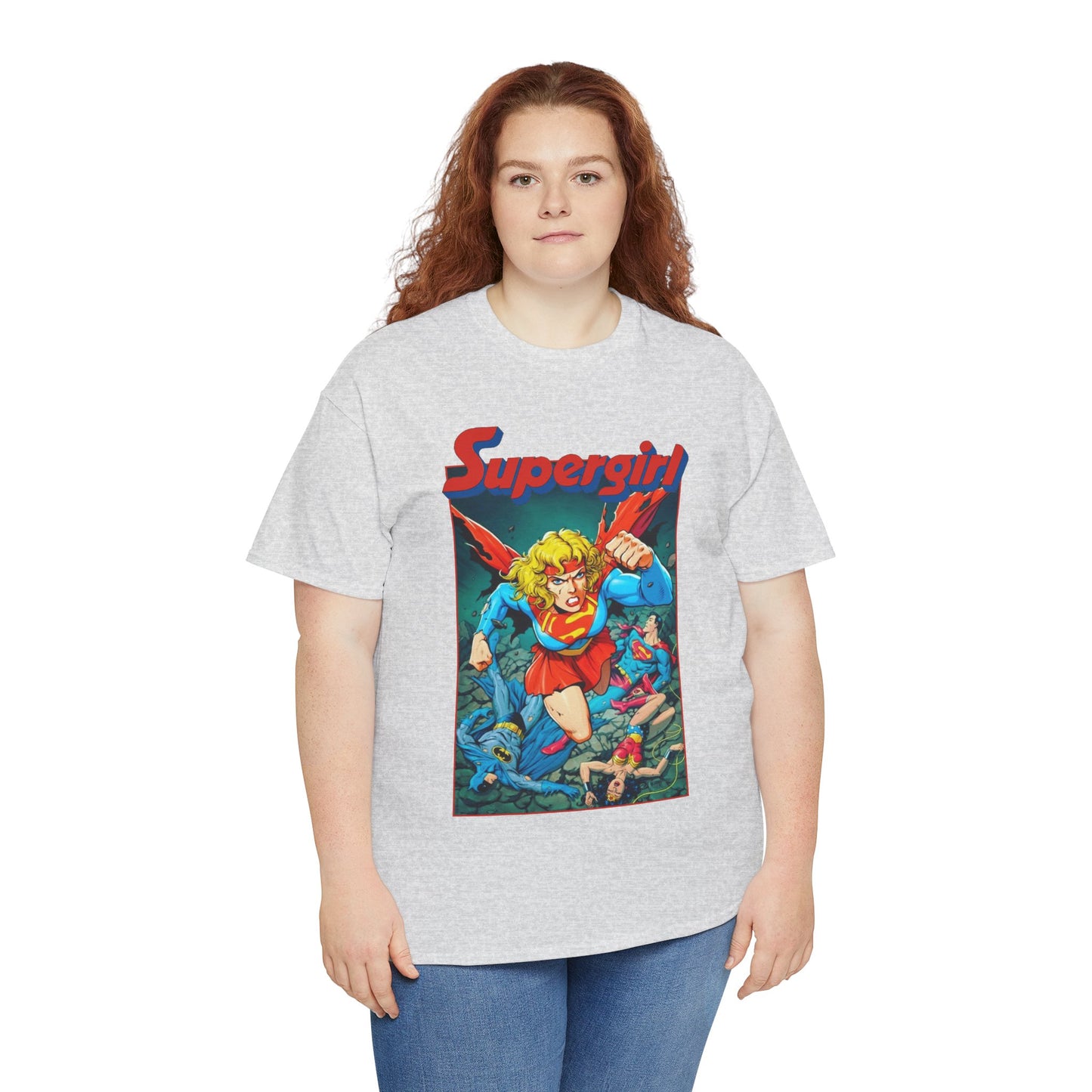 Supergirl T-Shirt - Tom Grummett Art - Crisis on Infinite Earths - Classic DC Comics Series - Death of Supergirl