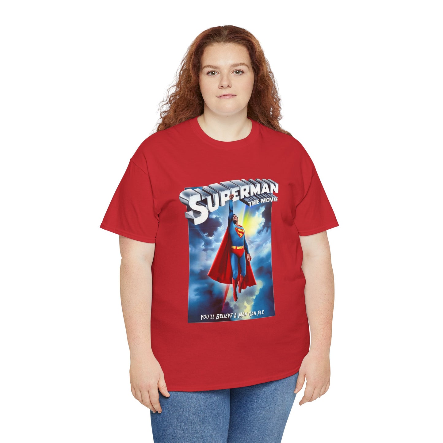 Superman The Movie T-Shirt - DC Comics - Man of Steel - Christopher Reeve 1978