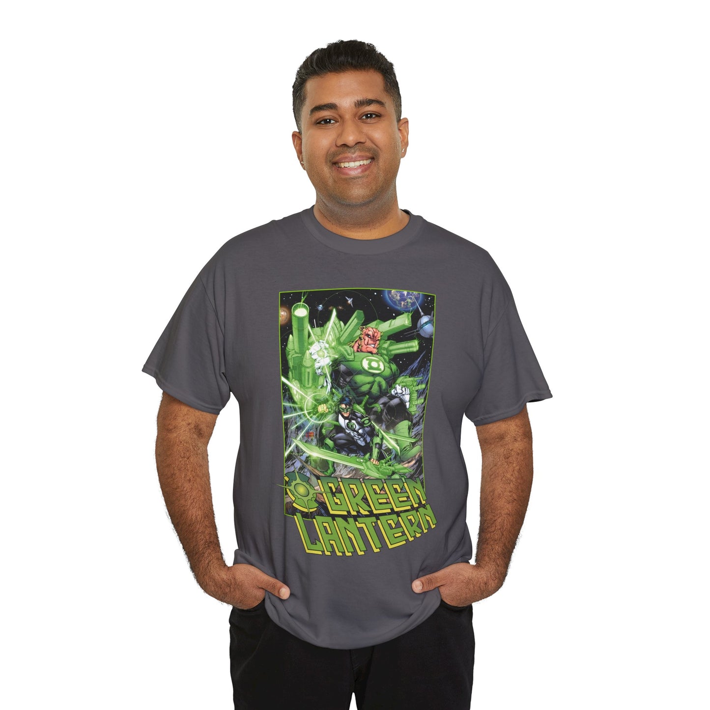 Green Lantern T-Shirt - Kyle Rayner & Kilowog - DC Comics - Green Lantern Corps