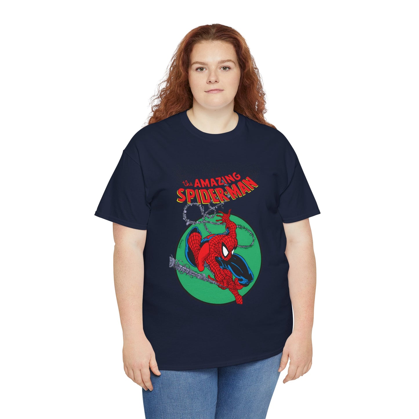 Amazing Spider-Man T-Shirt - Todd McFarlane Art - Cover to Issue #301 - Peter Parker, Web-Slinger - Marvel Comics