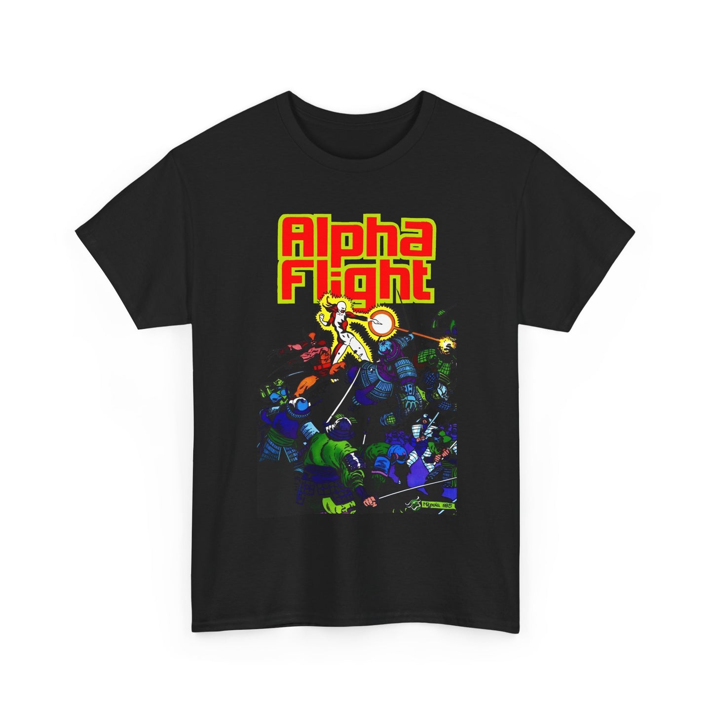 Alpha Flight T-Shirt - Mike Mignola Art