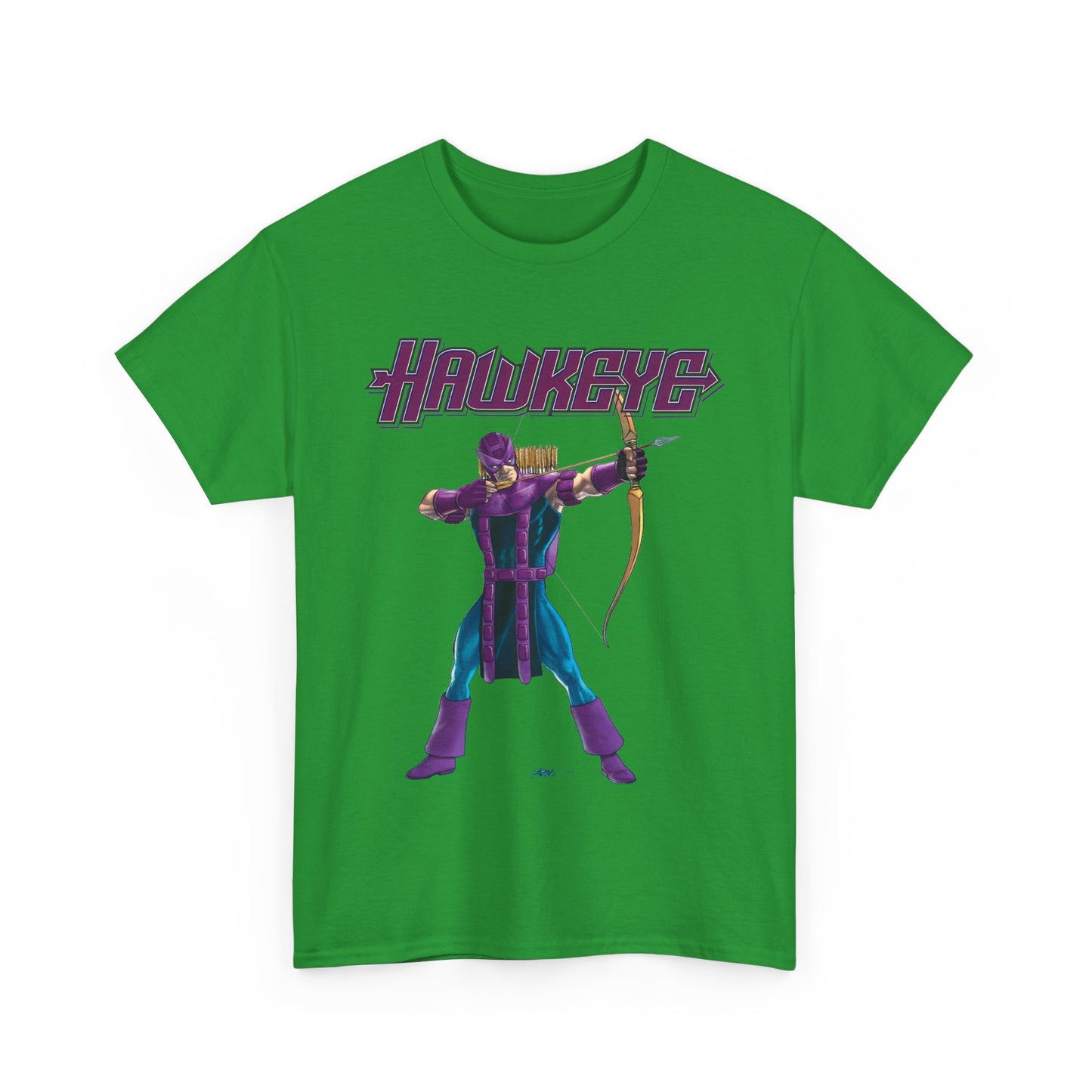 Hawkeye T-Shirt - George Perez Art - Avengers Member/Leader - Clint Barton - Popular Marvel Comics Character