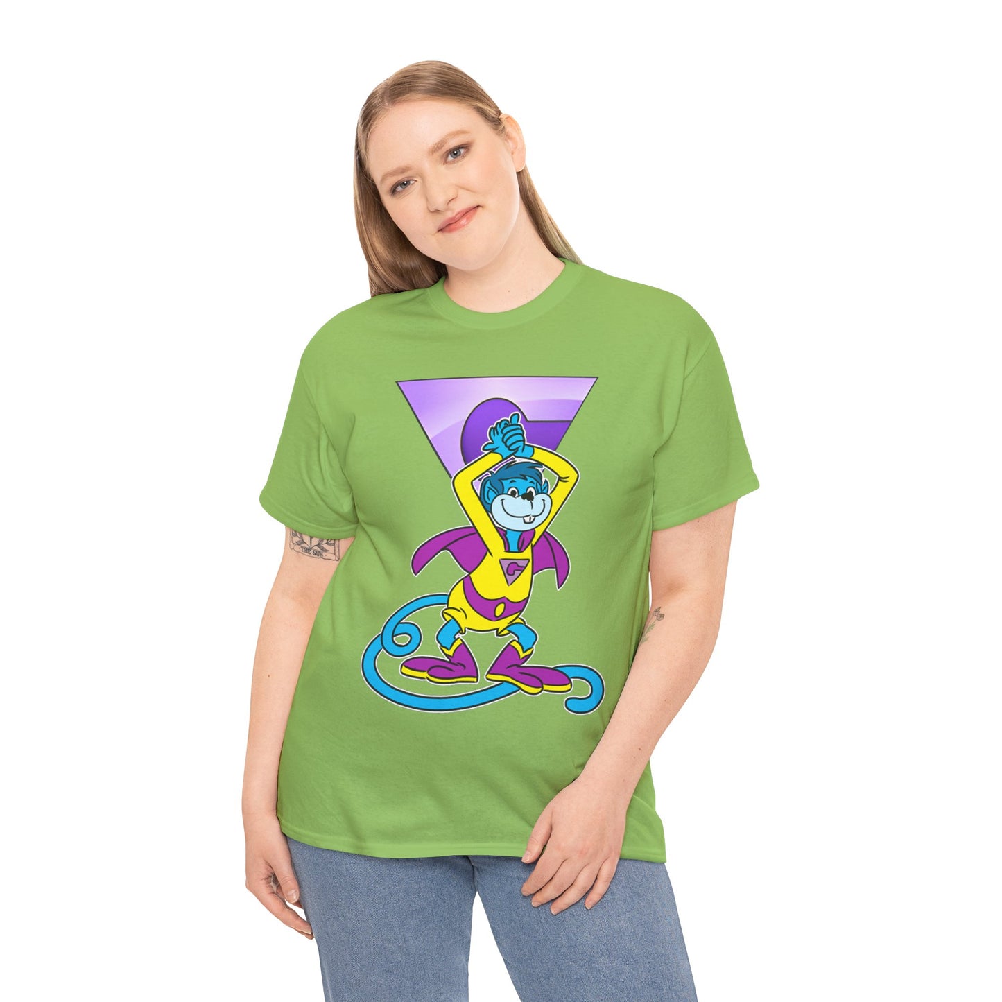 Gleek T-Shirt - Super Friends Cartoon - Wonder Twins Mascot - DC Comics - Space Monkey from Exxor - Zan & Jayna
