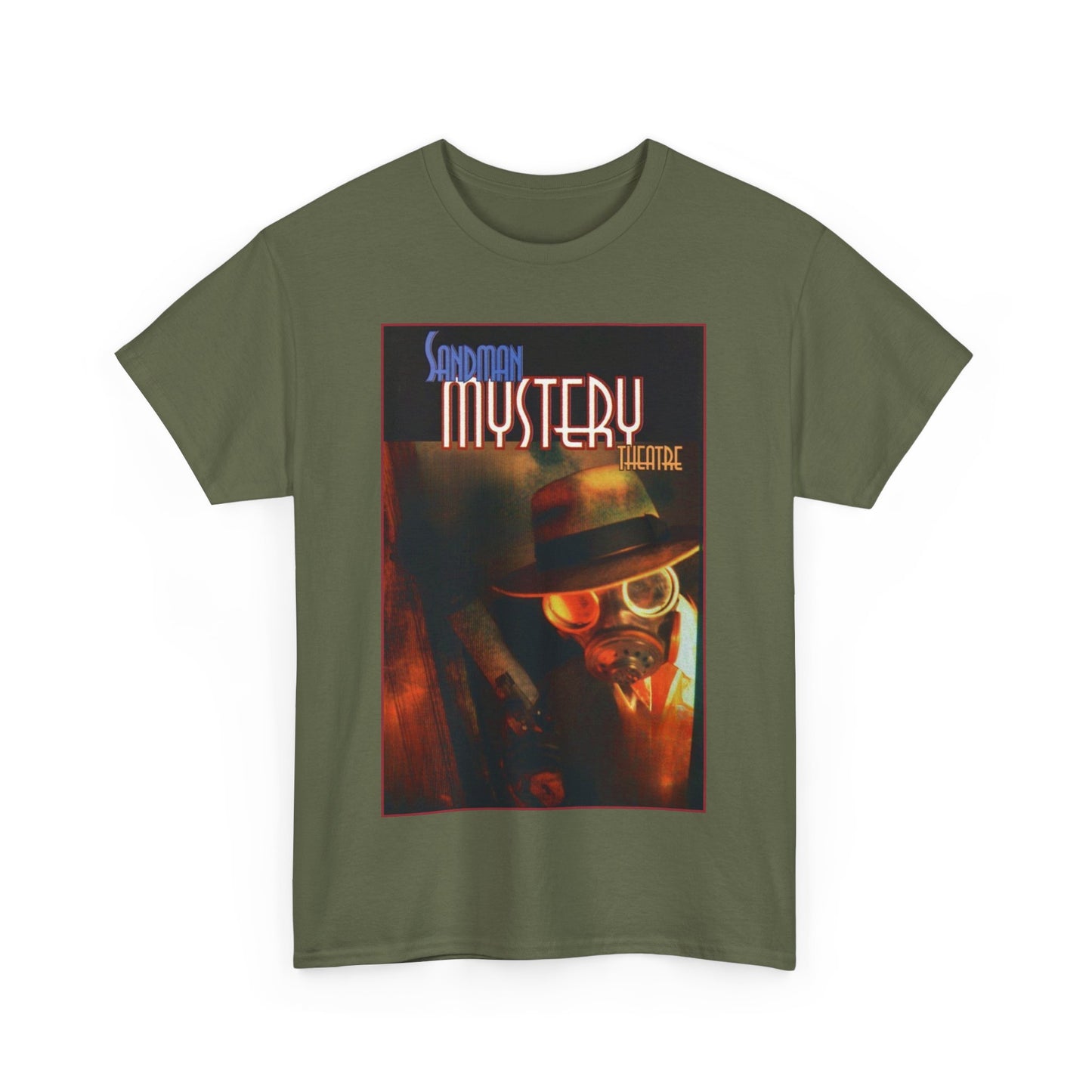 Sandman Mystery Theatre T-Shirt - Wesley Dodds - Popular Vertigo, DC Comics Series from the 1990s