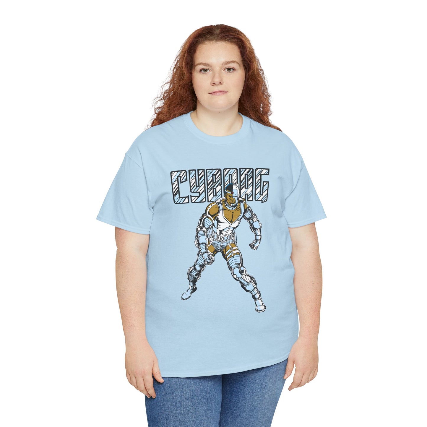 Cyborg T-Shirt - George Perez Art - New Teen Titans, Justice League - Victor Stone - DC Comics