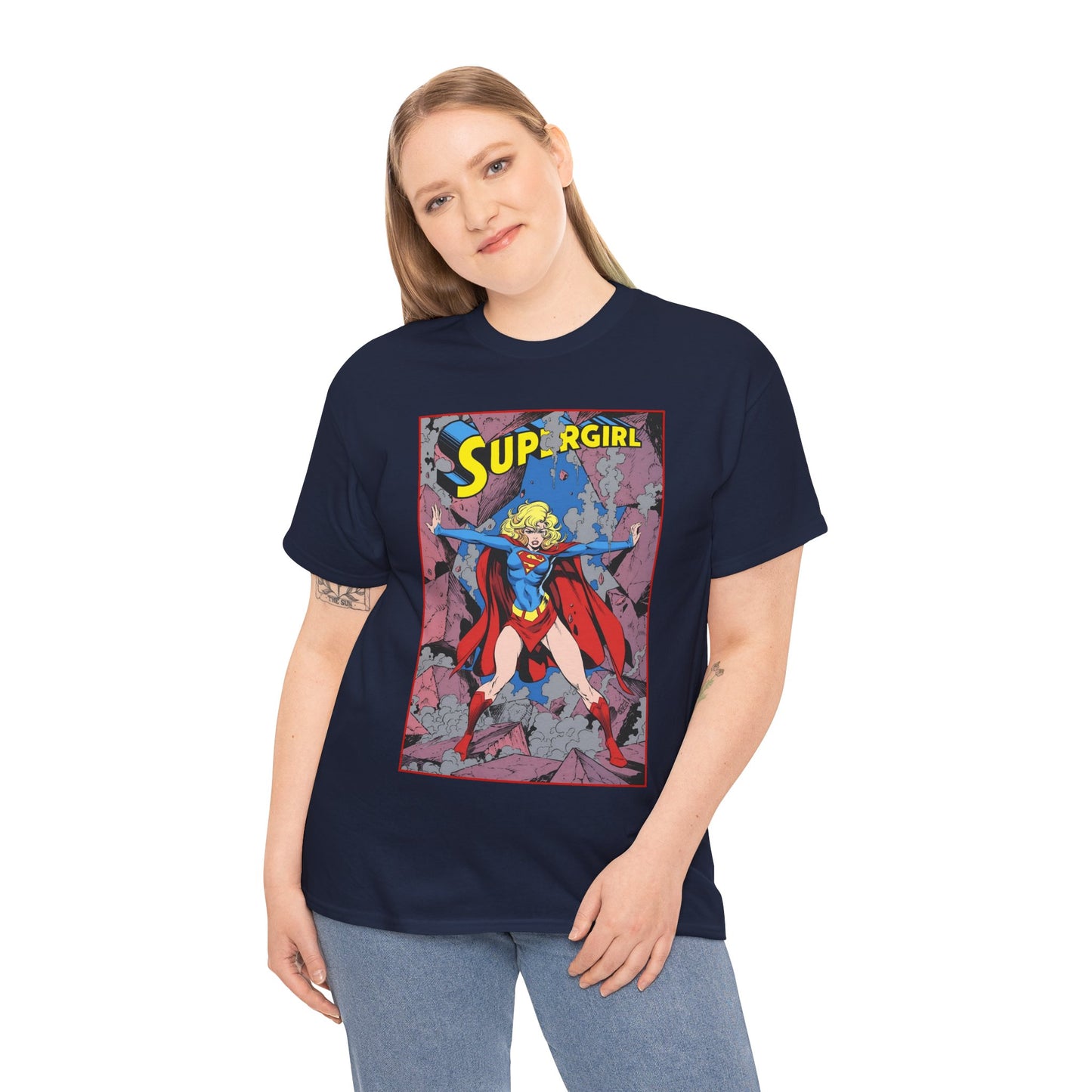 Supergirl T-Shirt - Tom Grummett Art - Superman's Cousin, Kara - DC Comics