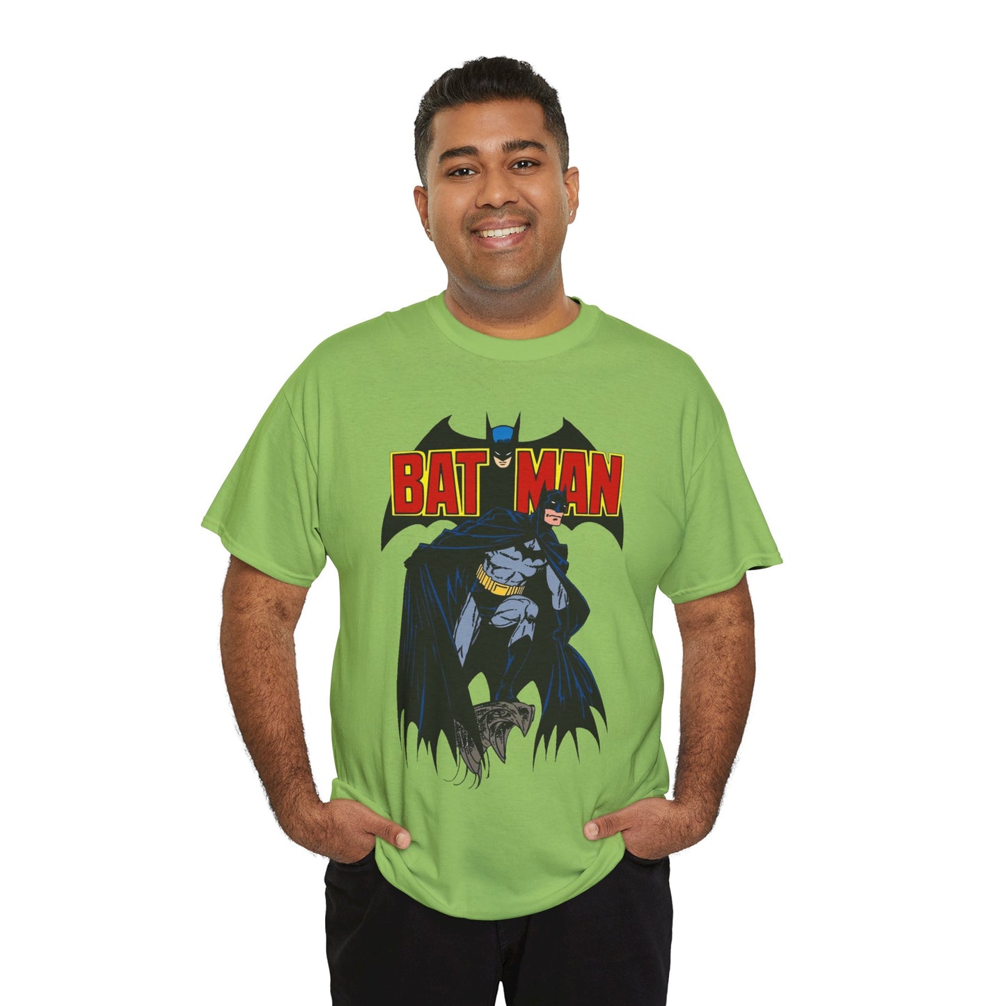 Golden Age Batman T-Shirt - John Byrne Art - DC Comics - Gotham City - Justice Society Member - JSA