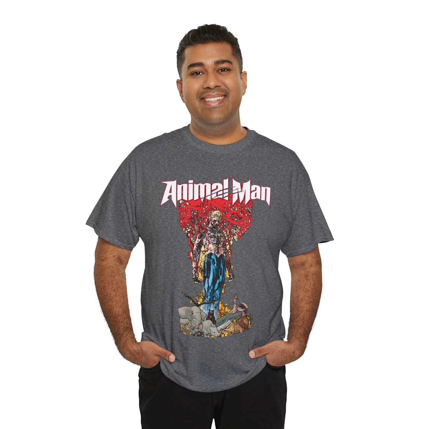 Animal Man T-Shirt - Travel Foreman Art - Buddy Baker - New 52 - DC Comics