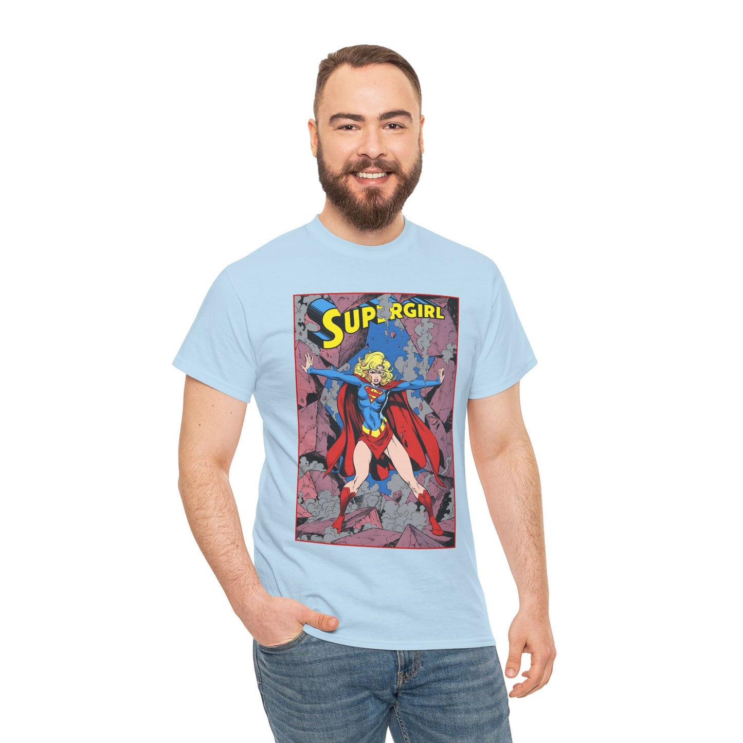 Supergirl T-Shirt - Tom Grummett Art - Superman's Cousin, Kara - DC Comics