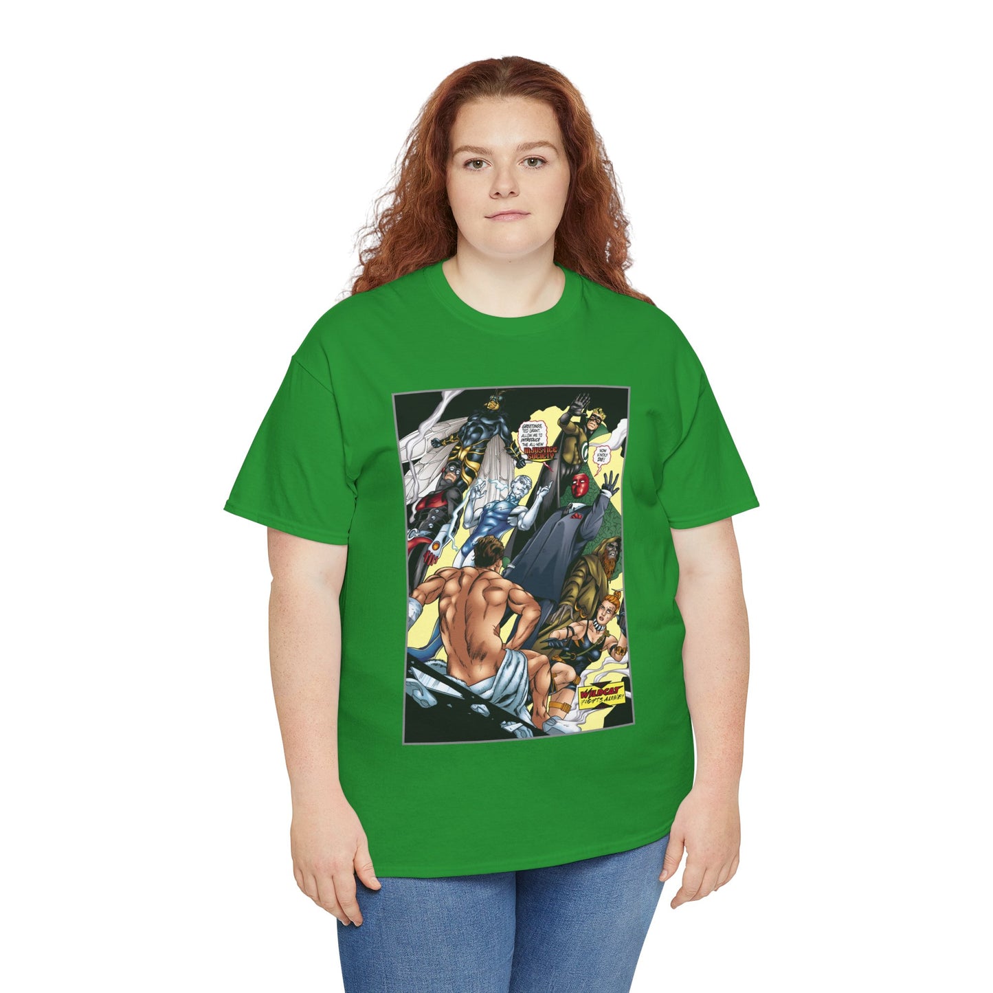 Wildcat/Injustice Society T-Shirt
