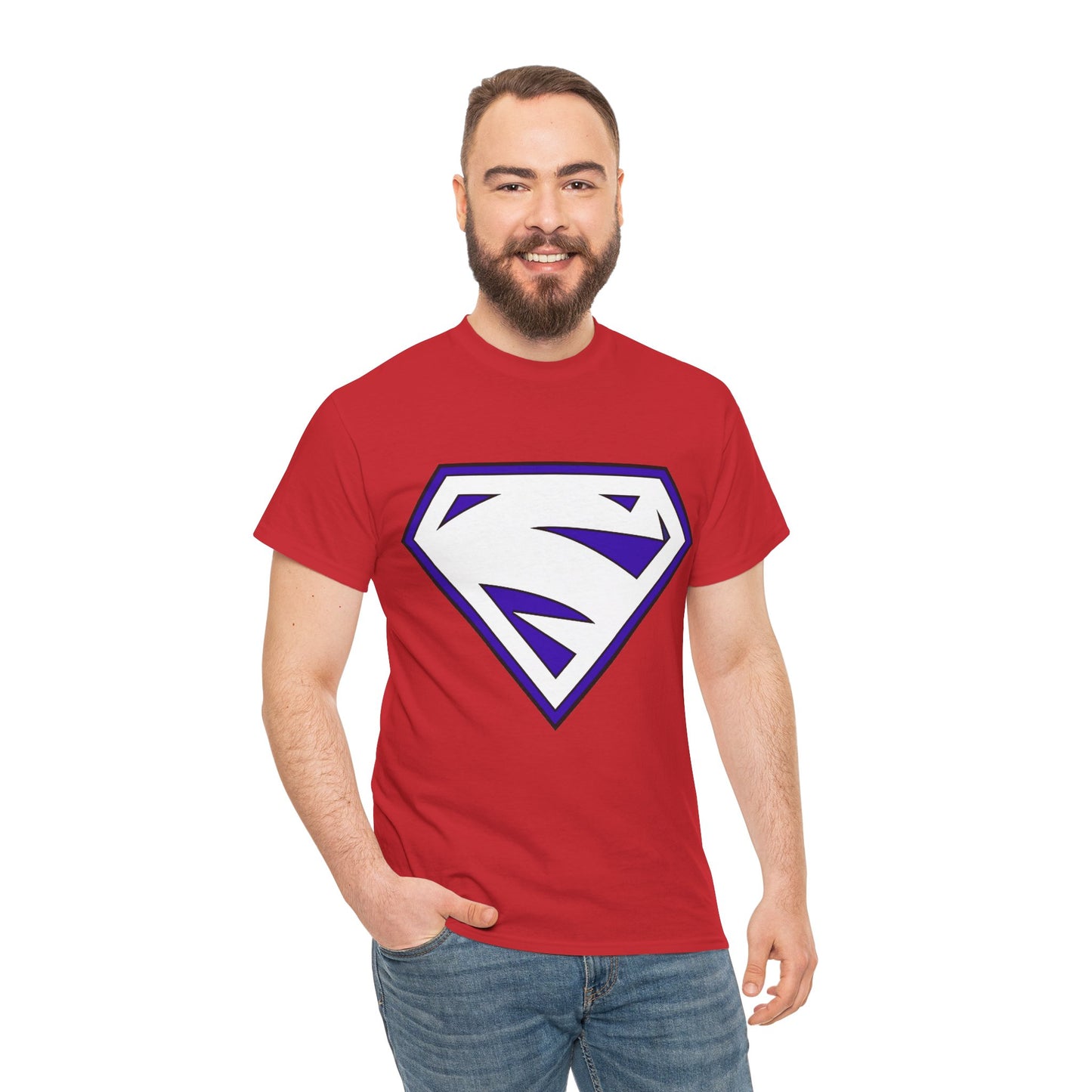 Electric Superman Logo T-Shirt - Clark Kent - Man of Steel - DC Comics - 1990s Storyline