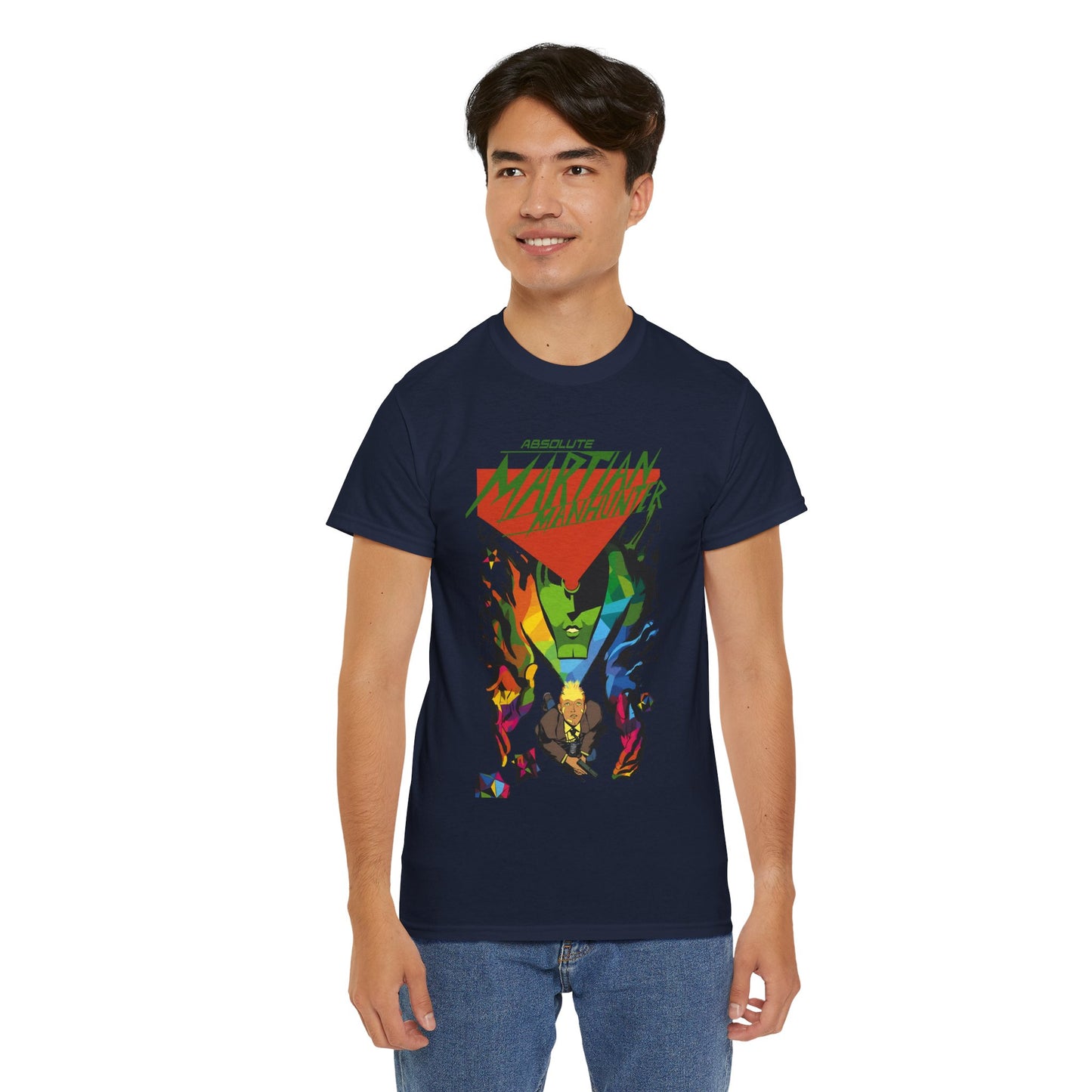 Absolute Martian Manhunter T-Shirt - Javier Rodríguez Art - DC Comics All-In - John Jones, FBI Agent - Deniz Camp Series