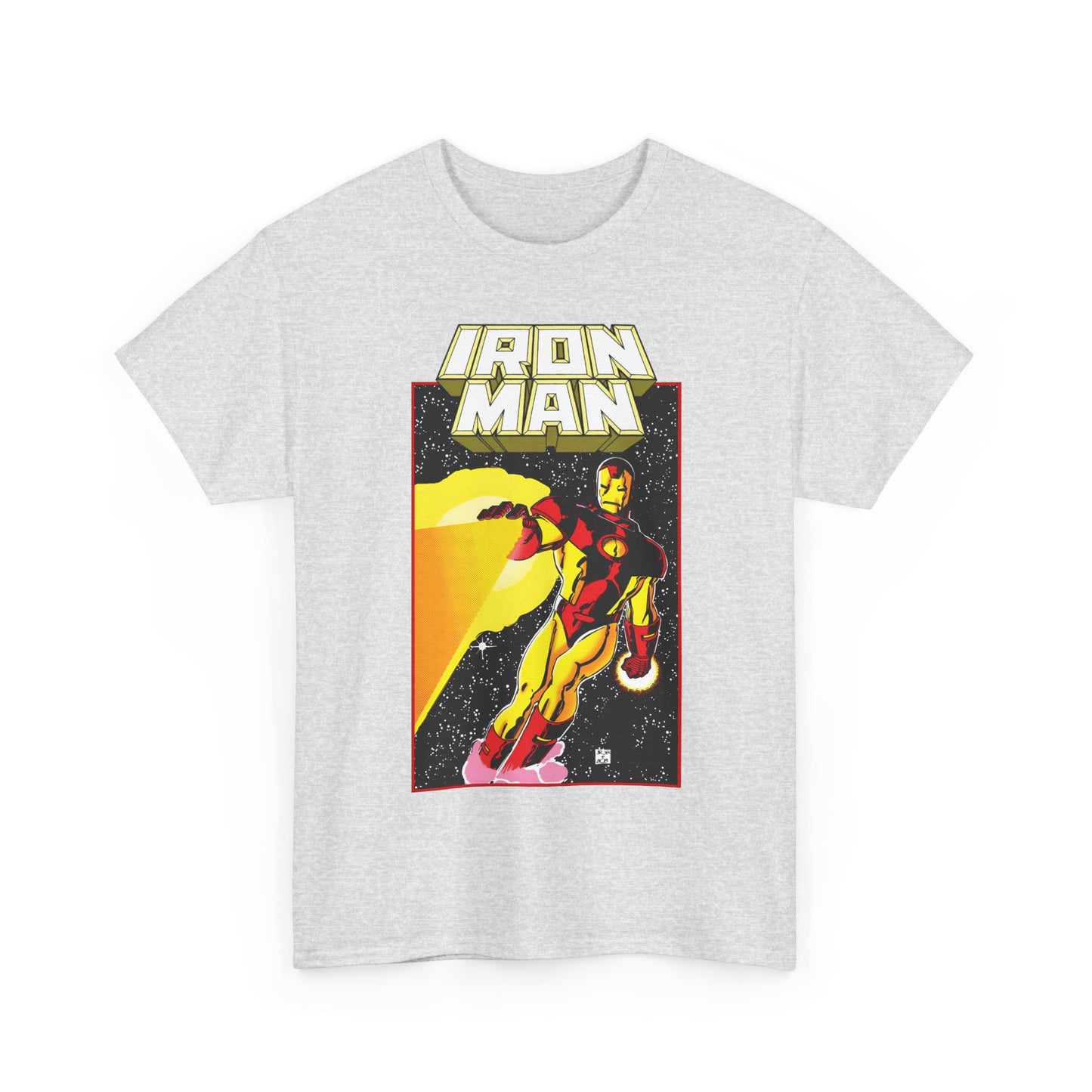 Iron Man T-Shirt - John Romita Jr Art - Cover to Issue #256 - Tony Stark in Space - Marvel Comics