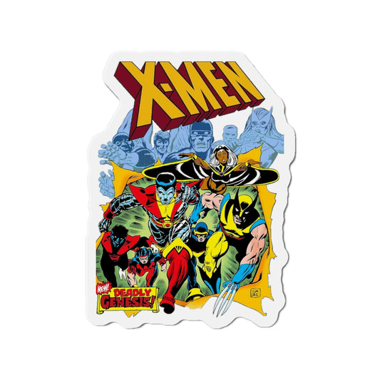 Giant-Size X-Men Die-Cut Magnet - Wolverine, Storm, Cyclops, Thunderbird, Nightcrawler, Colossus - Marvel Comics - 3", 4", 5", 6"