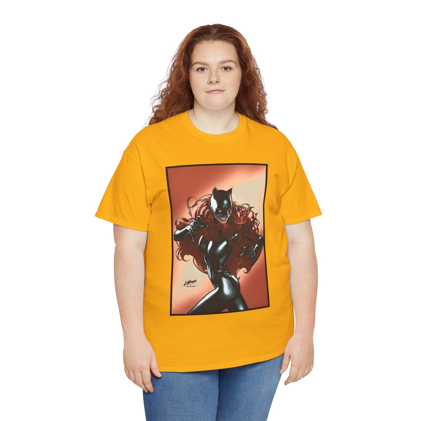 Wildcat T-Shirt - Pablo Villalobos Art - Yolanda Montez - JSA, Infinity Inc Member - DC Comics
