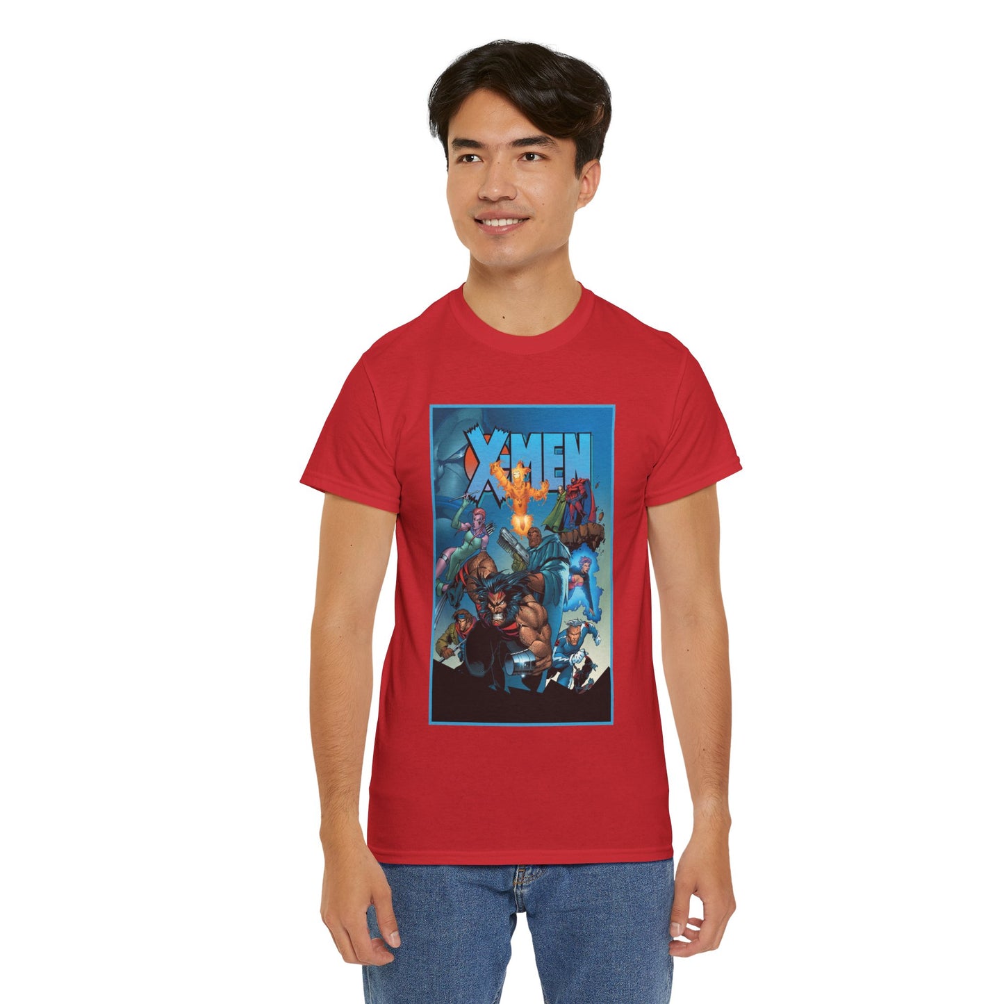 X-Men: Age of Apocalypse T-Shirt - Wolverine, Magneto, Bishop, Quicksilver, Blink - Mutant Alternate Reality - Marvel Comics