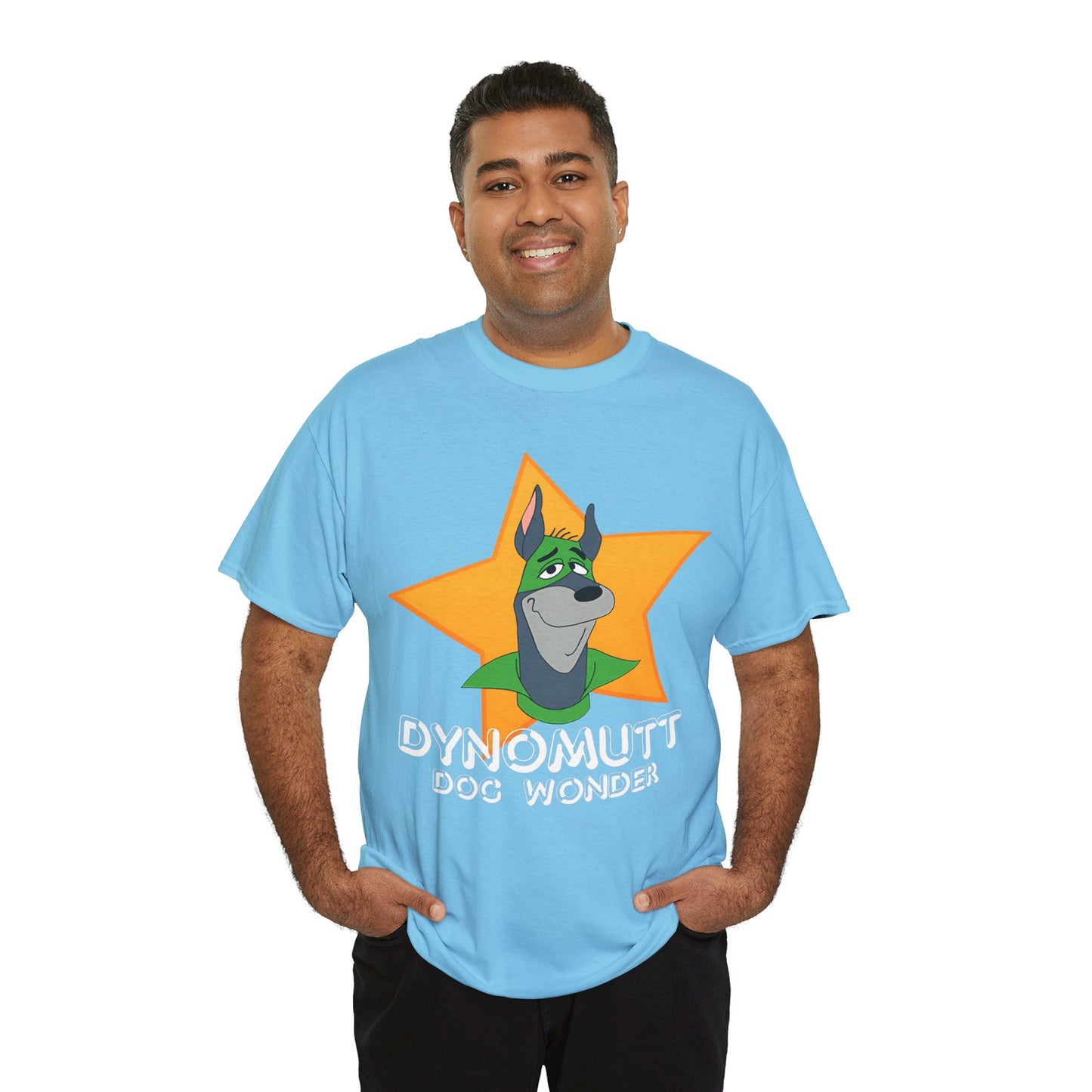 Dynomutt, Dog Wonder T-Shirt - Hanna-Barbera Saturday Morning Cartoon 1970s - Blue Falcon Sidekick