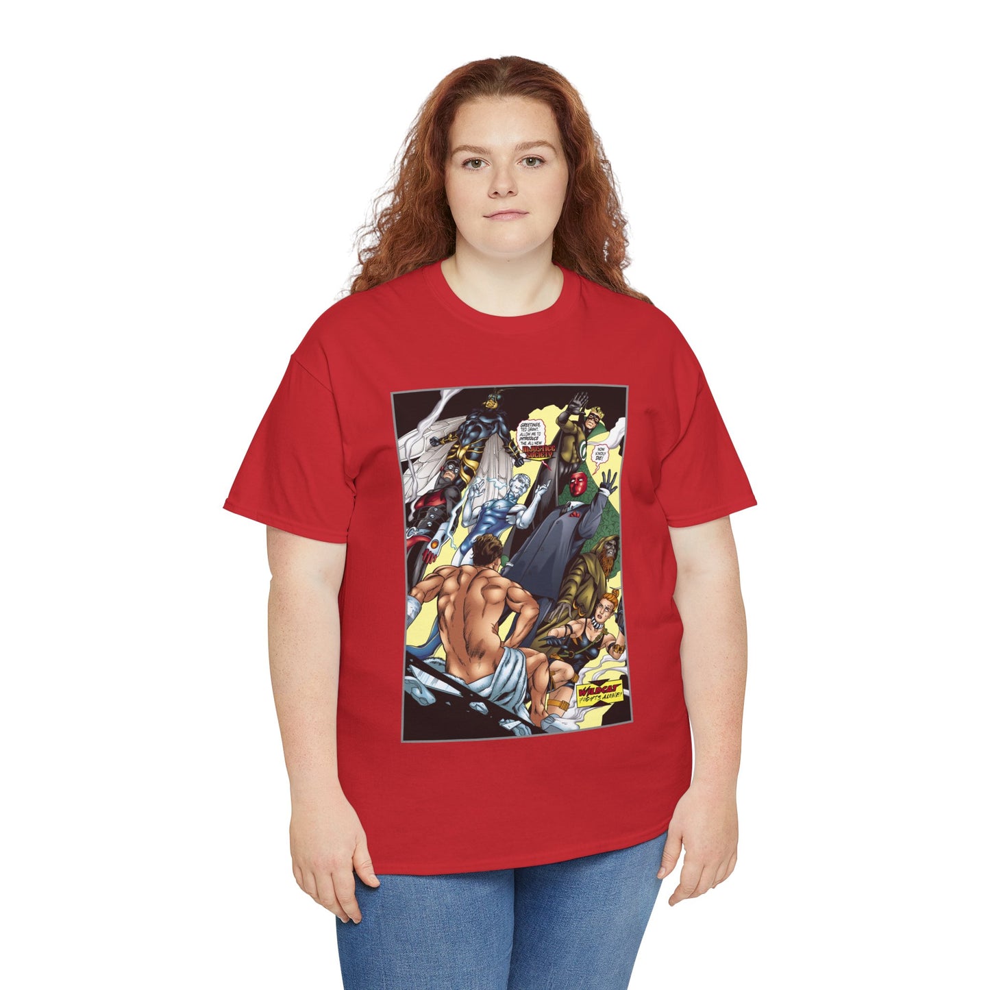 Wildcat/Injustice Society T-Shirt