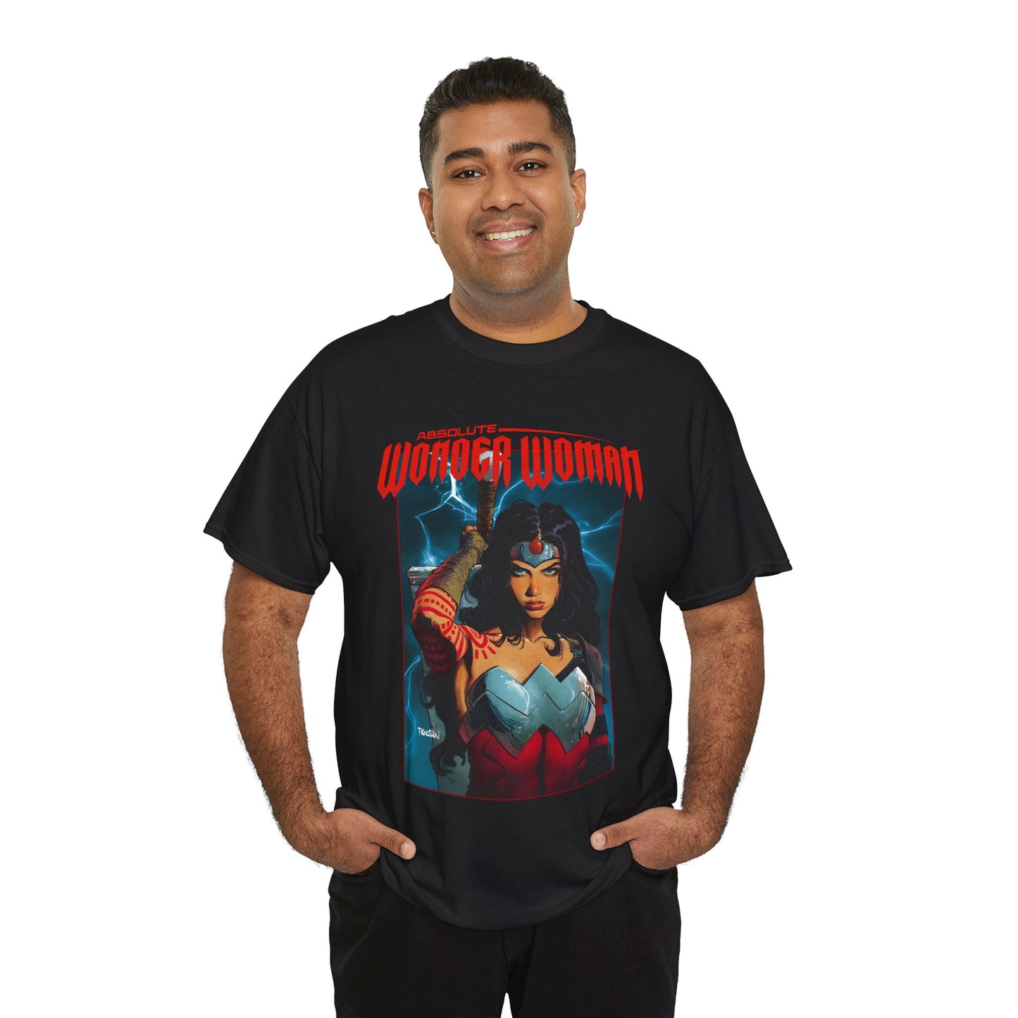 Absolute Wonder Woman T-Shirt - Dan Panosian Art - DC Comics All-In Variant Cover - Raised in Hell by Circe