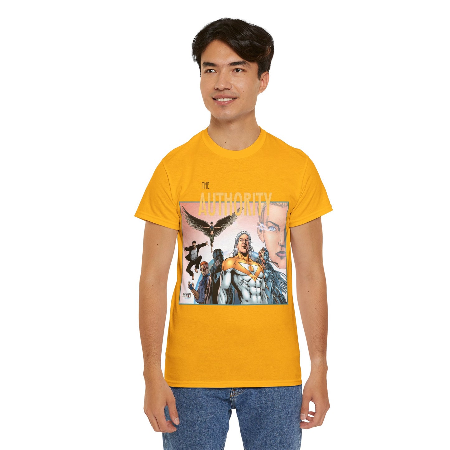 Authority T-Shirt - Wildstorm/DC Comics - Phil Jimenez Art - Apollo, Midnighter, The Engineer, Jack Hawksmoor