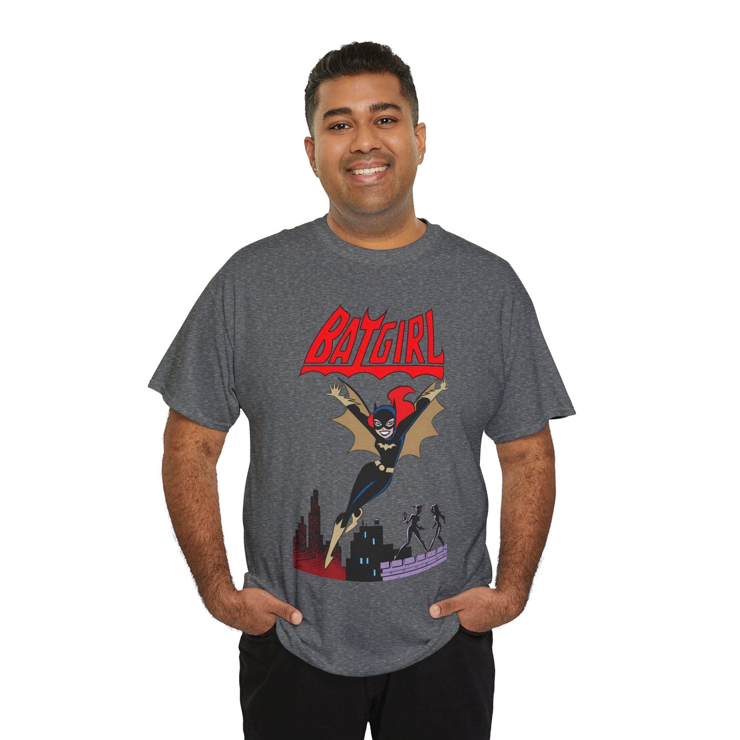 Batgirl T-Shirt - Bruce Timm Art - Batman Animated Series 1990s - Gotham City, Batman, Barbara Gordon - WB Cartoon - DC Comics