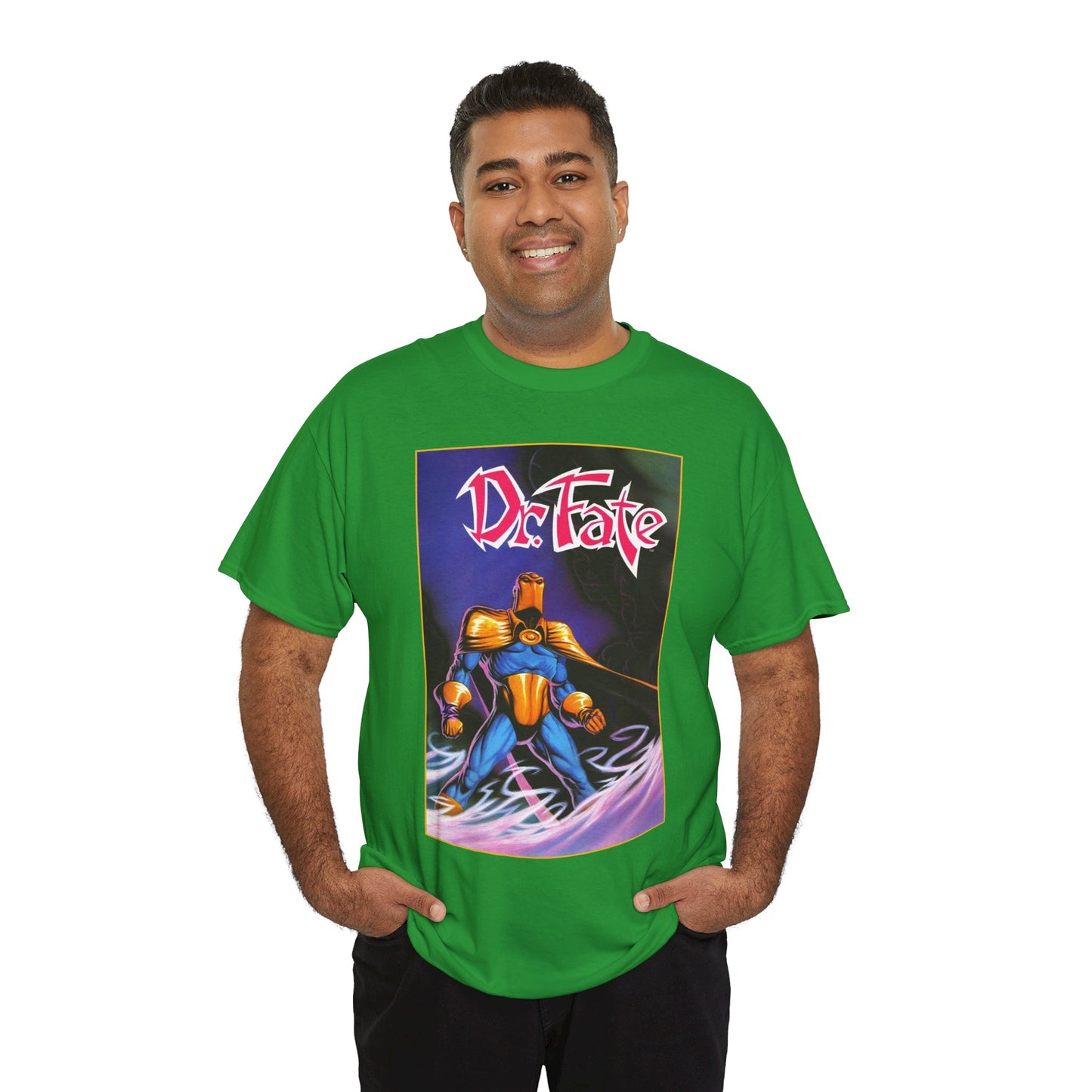 Dr Fate T-Shirt - Shawn McManus Art - Kent Nelson, Nabu - JSA, JLI Member - Lords of Order - DC Comics