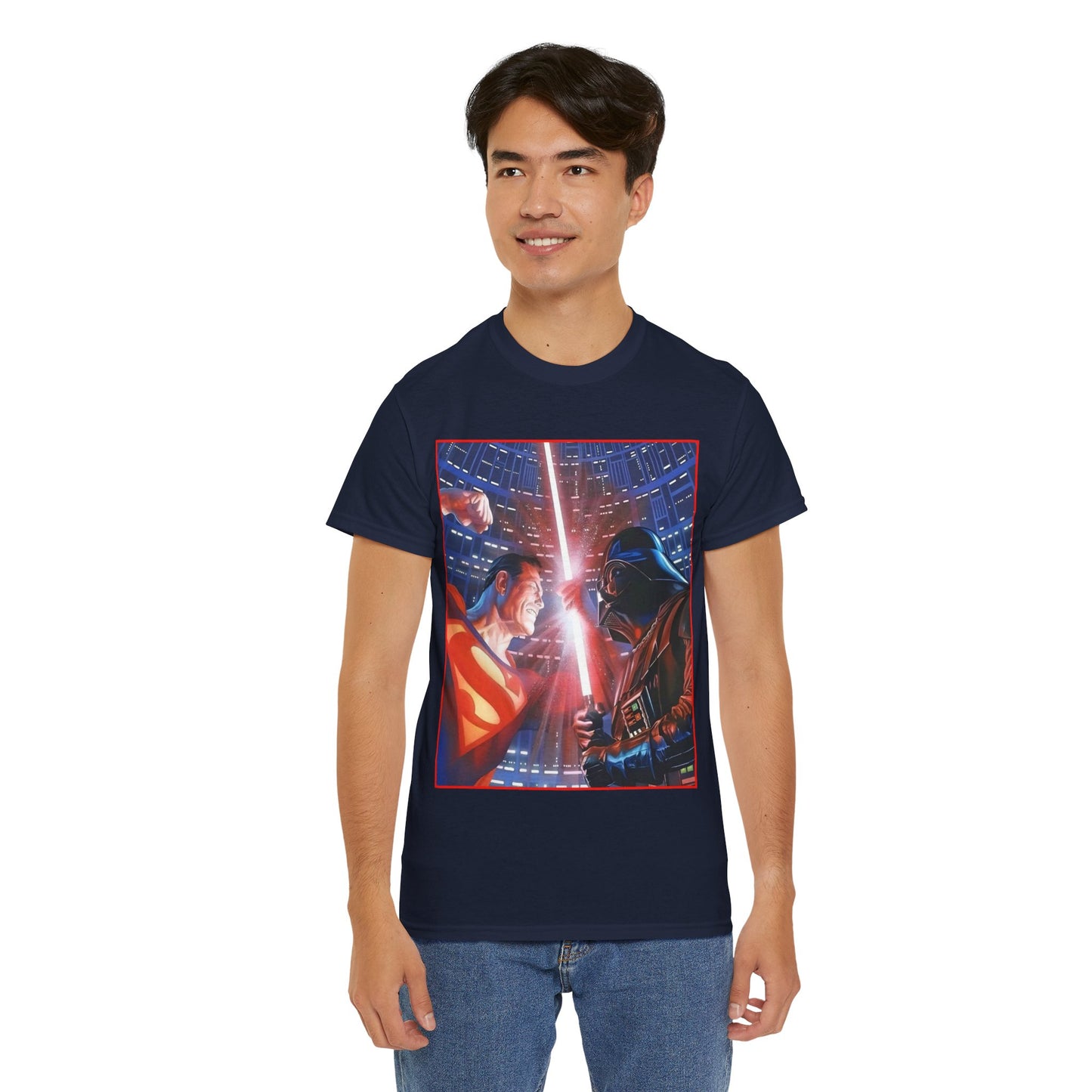 Superman Vs Darth Vader T-Shirt - Alex Ross Art - DC Comics - Star Wars