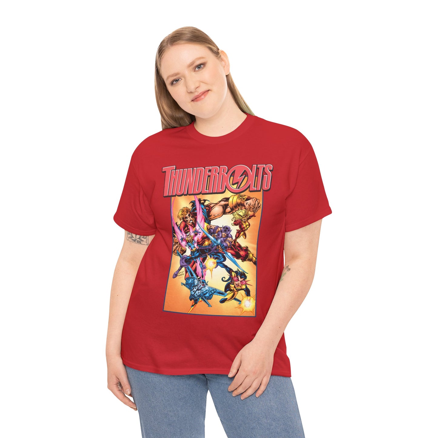 Thunderbolts T-Shirt - Mark Bagley Art - Hawkeye, Songbird - Marvel Comics - Avengers Connection