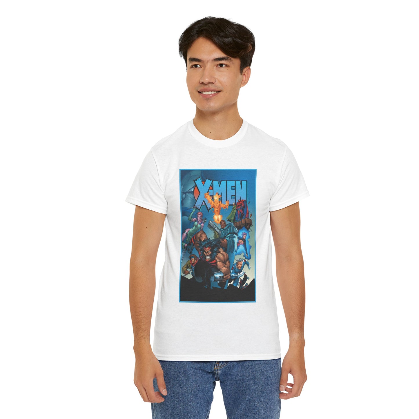X-Men: Age of Apocalypse T-Shirt - Wolverine, Magneto, Bishop, Quicksilver, Blink - Mutant Alternate Reality - Marvel Comics