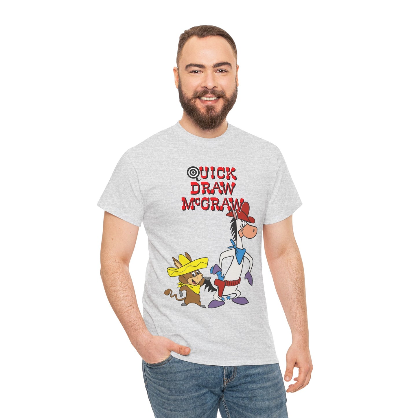 Quick Draw McGraw T-Shirt - Baba Looey - Hanna-Barbera Cartoon - Popular 1960s TV Animation