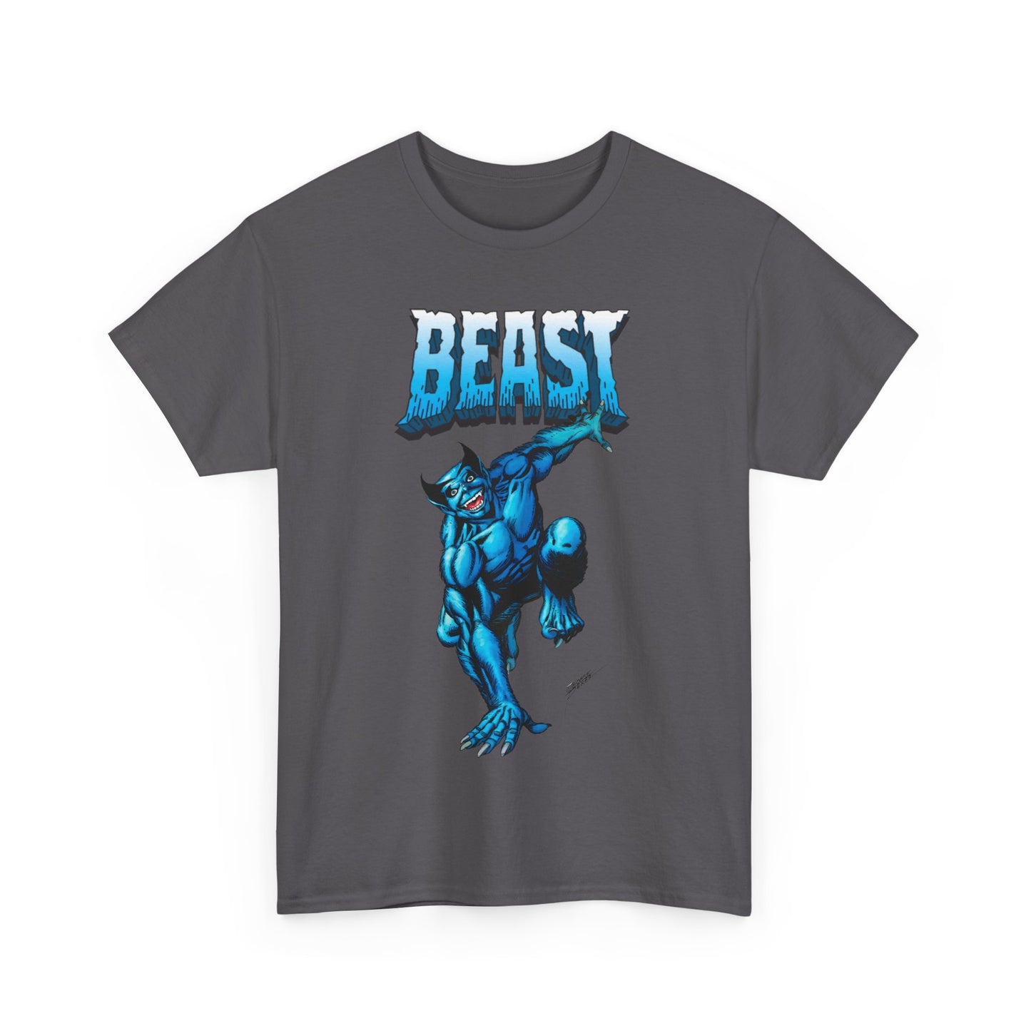 Beast T-Shirt - George Perez Art - Avengers, X-Men Member - Hank McCoy - Marvel Comics
