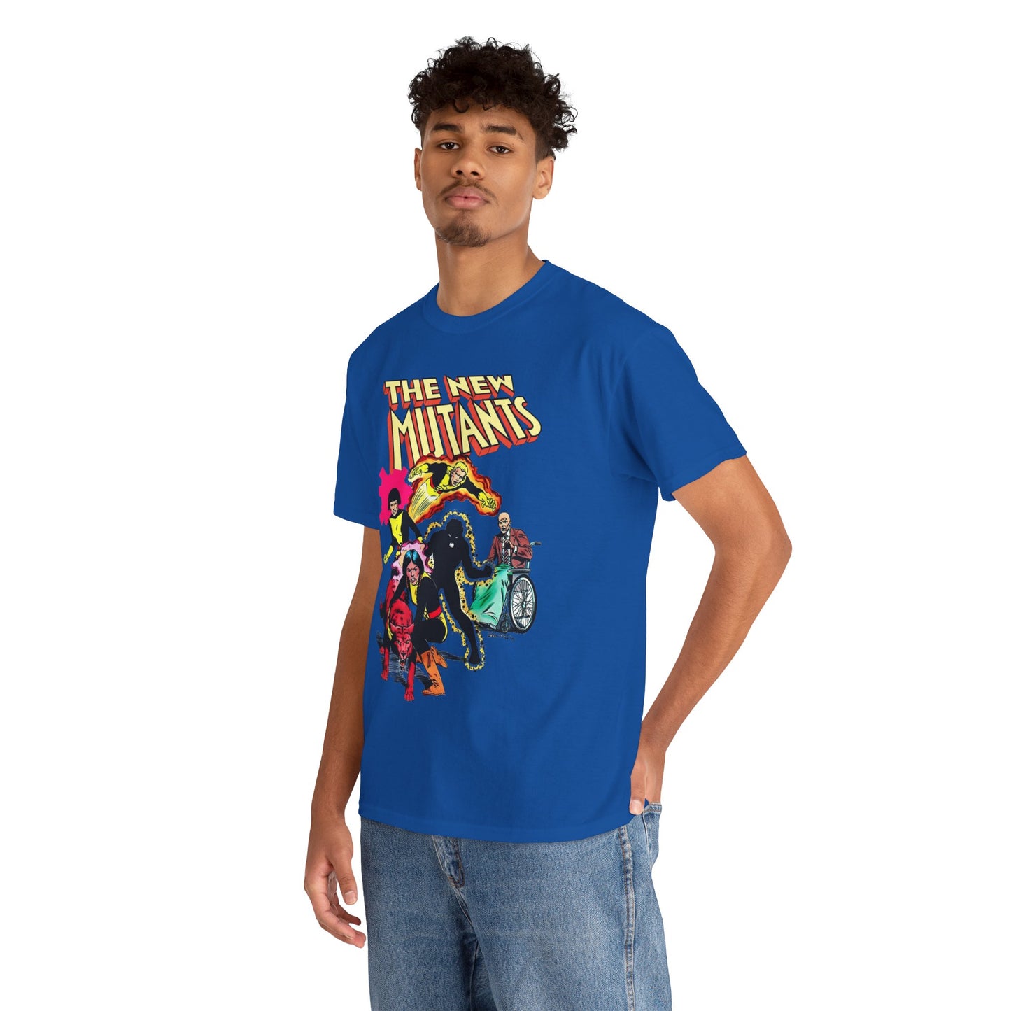 New Mutants T-Shirt - Sunspot, Cannonball, Mirage, Karma, Danni Moonstar - X-Men Characters - Marvel Comics - Mutant Students - Professor X
