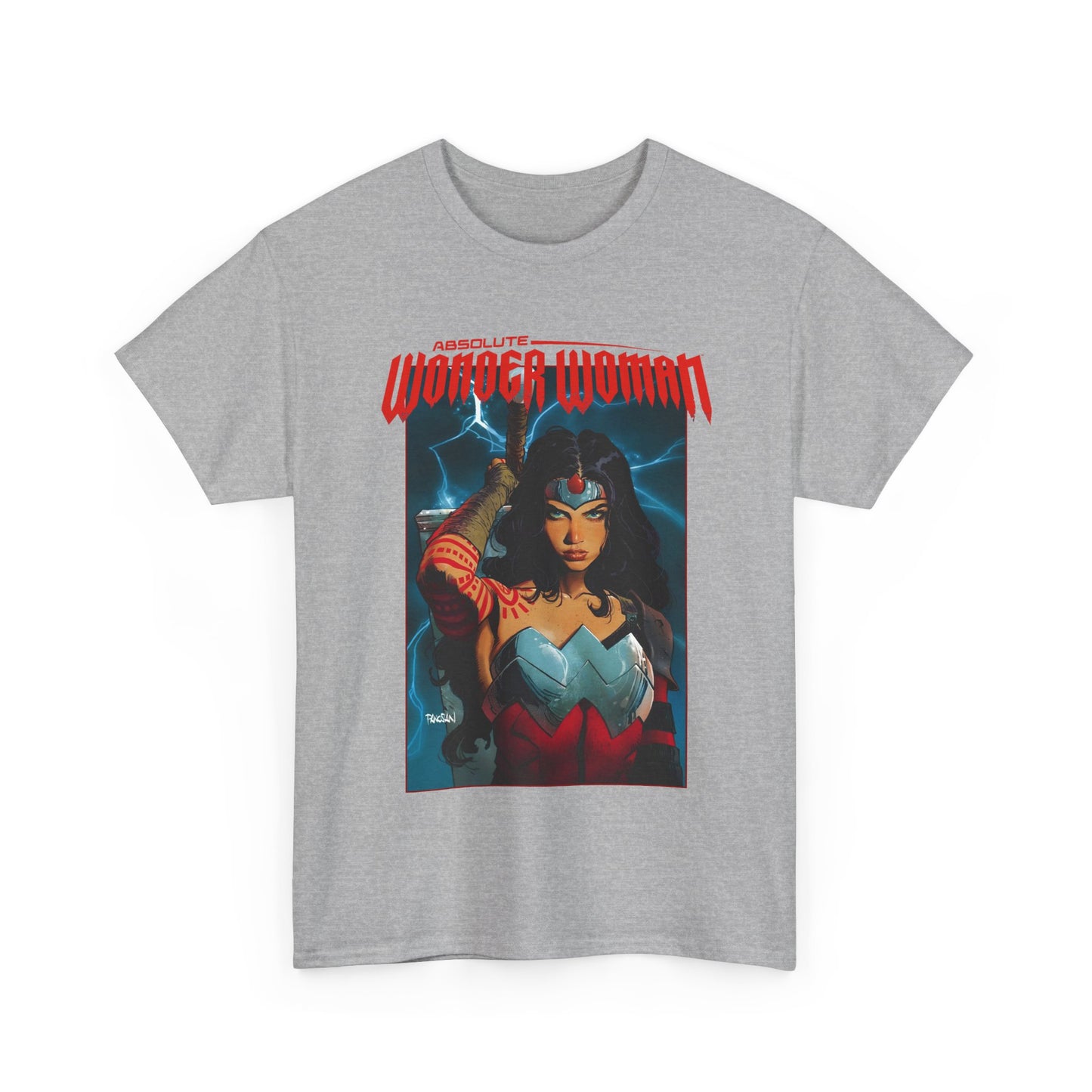 Absolute Wonder Woman T-Shirt - Dan Panosian Art - DC Comics All-In Variant Cover - Raised in Hell by Circe